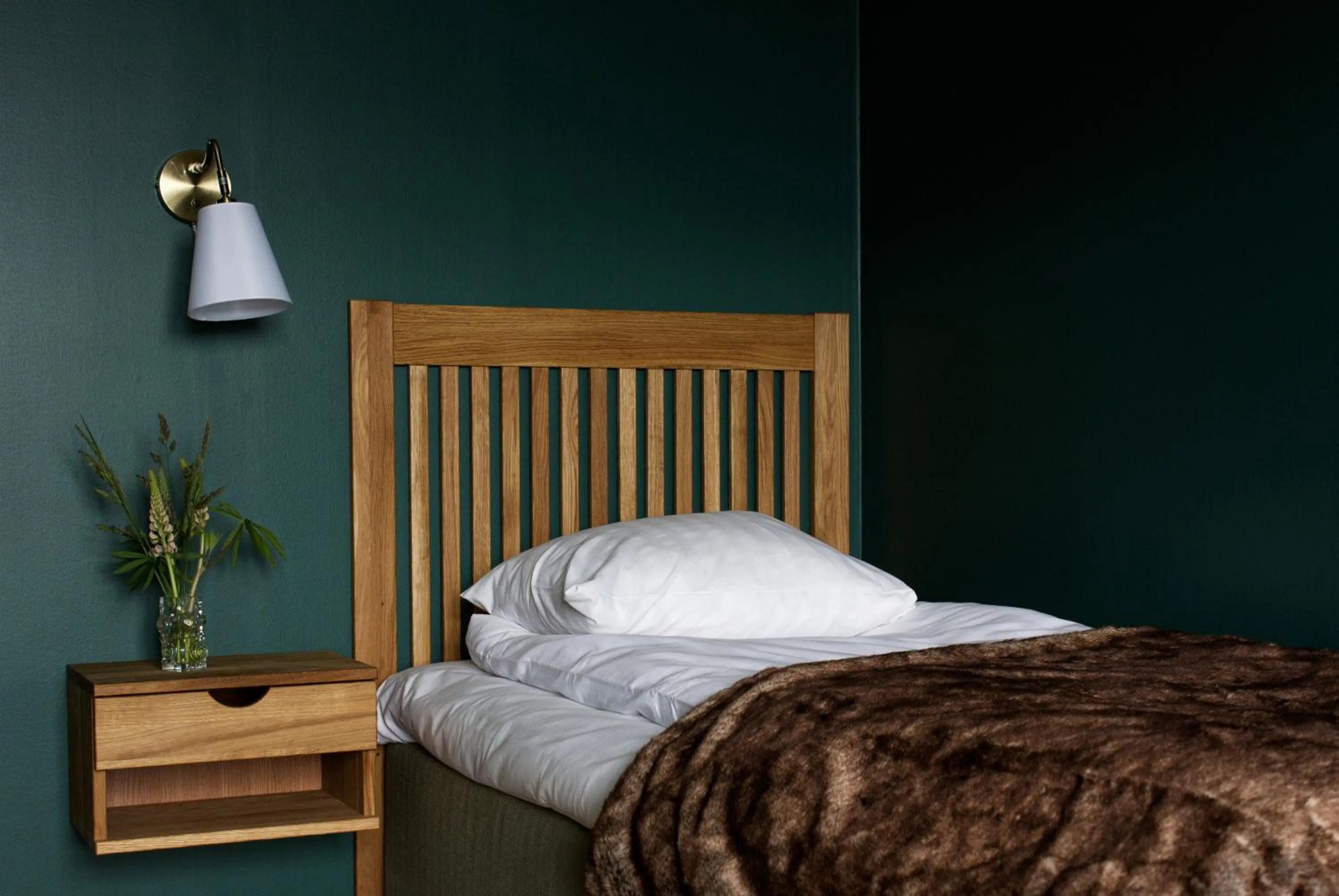 Bed in Hotel Kallgården