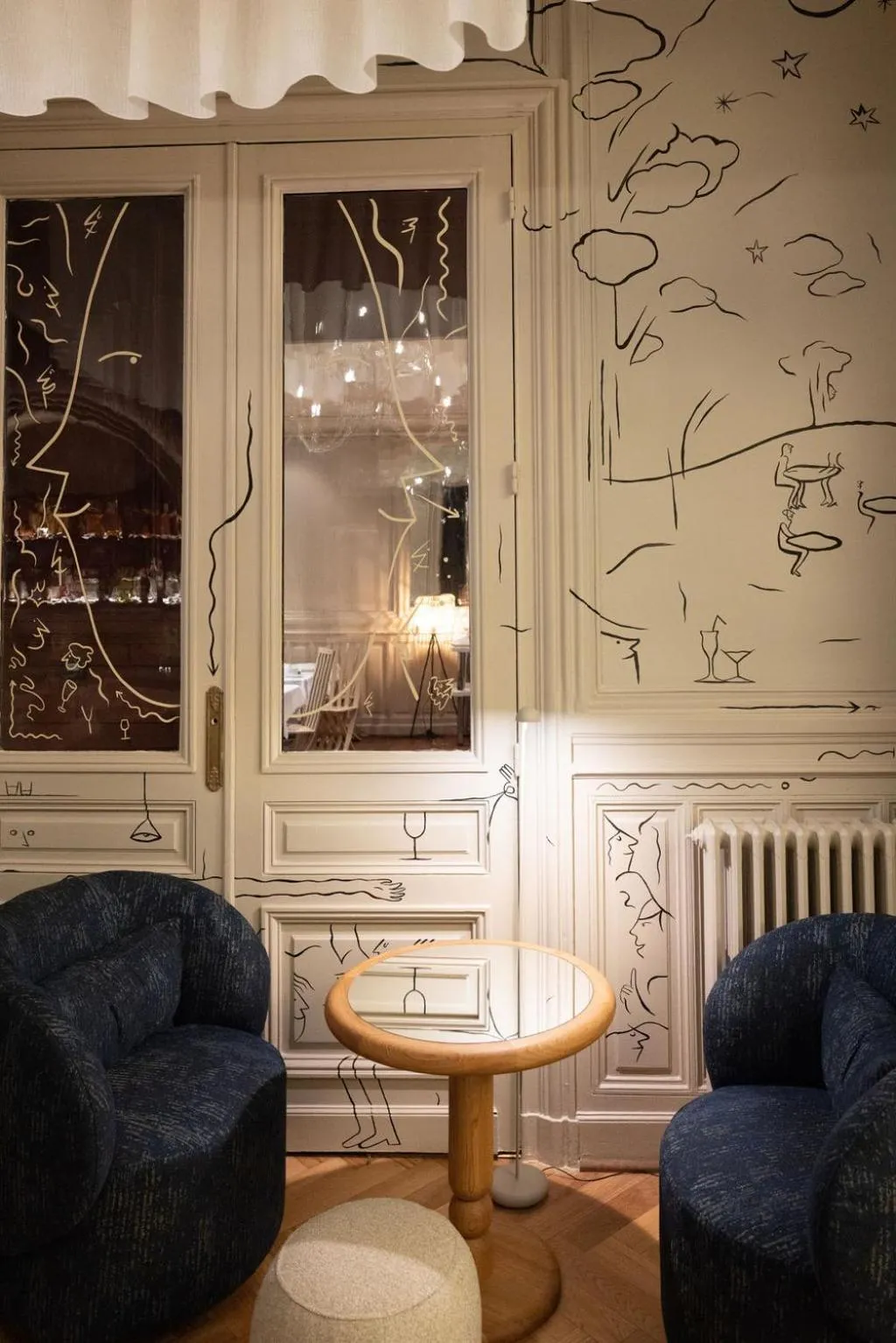 Lounge or bar in Grand Hotel Francais