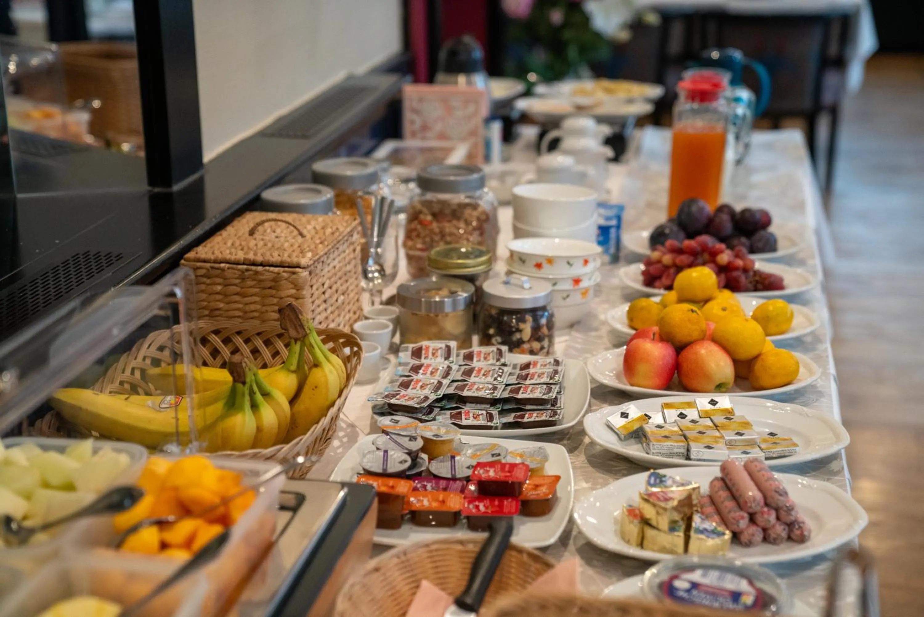 Food and drinks in Hotel zum Grafen Hallermunt