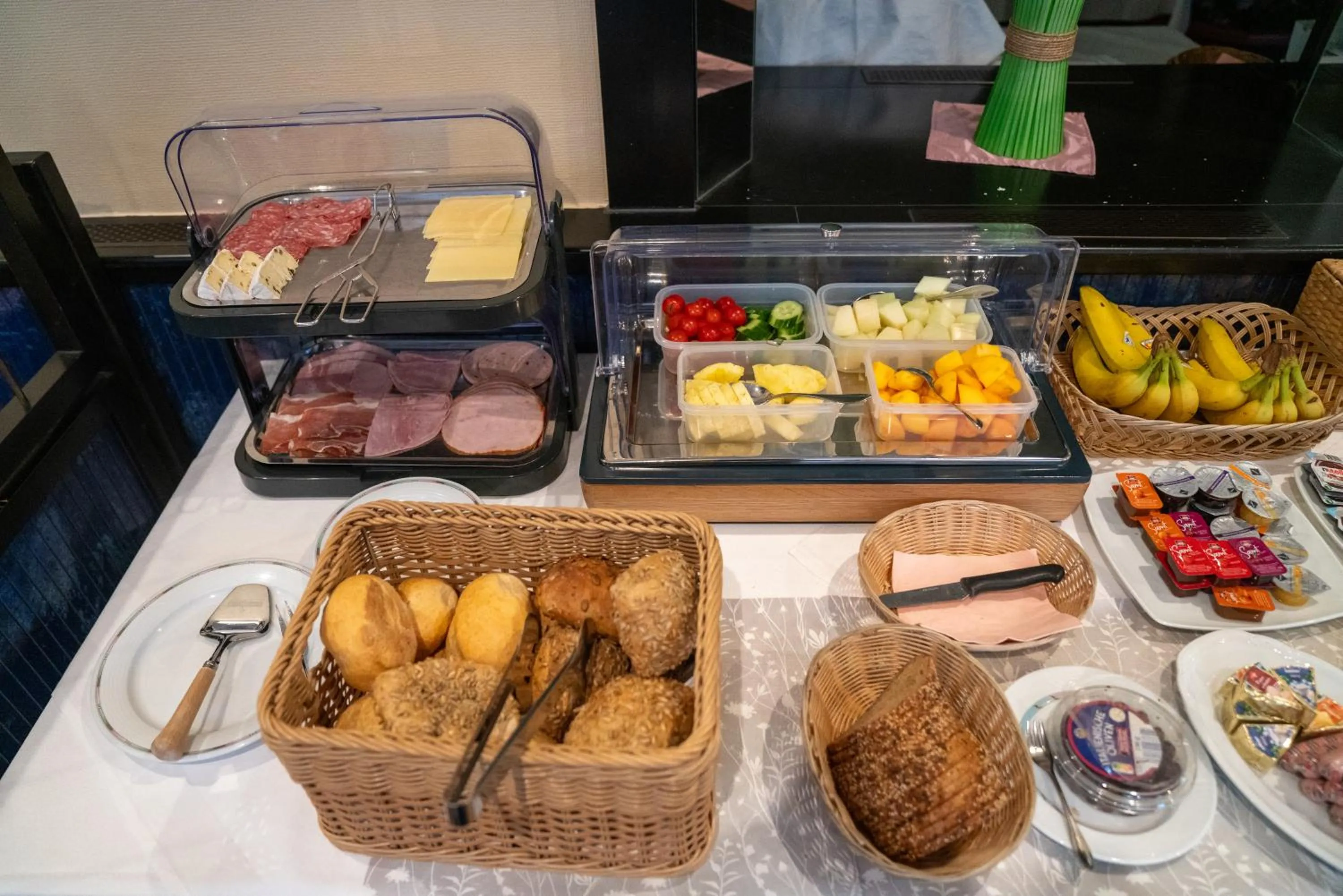 Food and drinks in Hotel zum Grafen Hallermunt