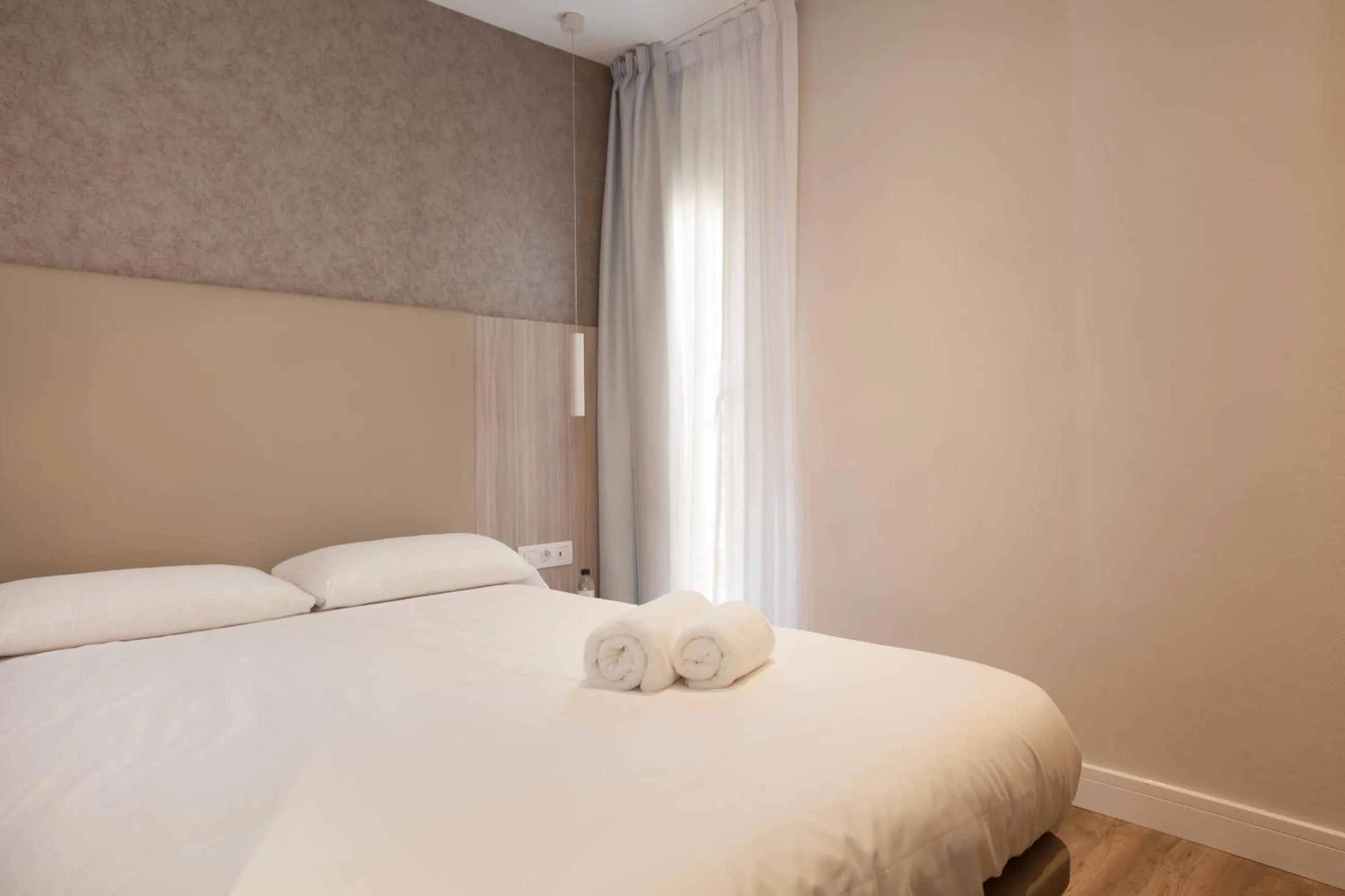 Decorative detail, Bed in Hostal Centric