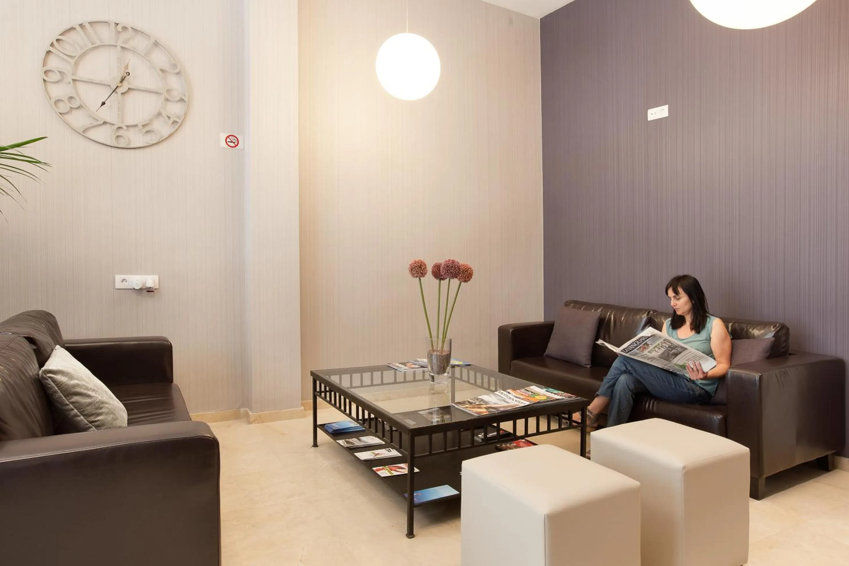 Decorative detail in Hostal Centric