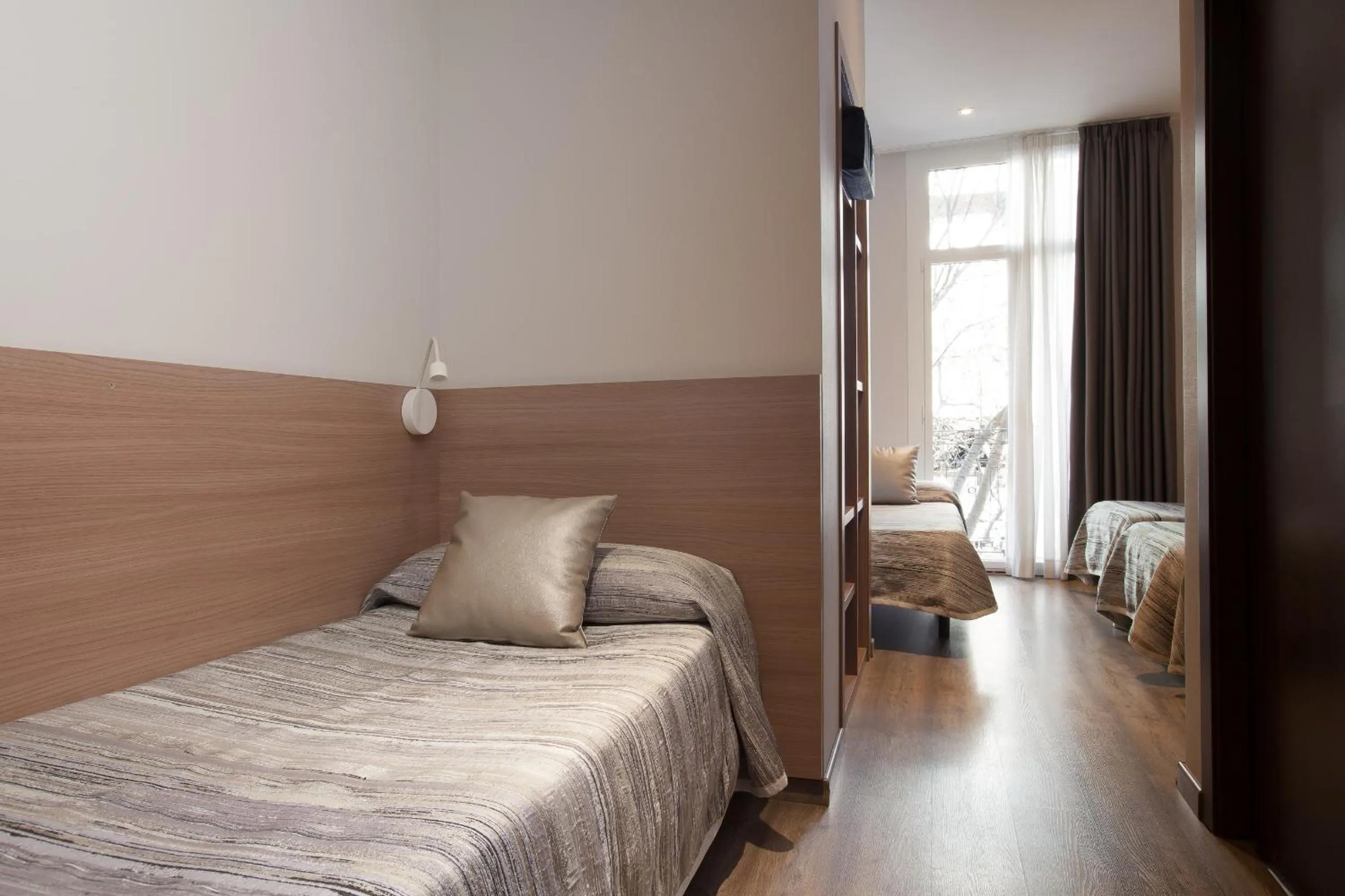 Decorative detail, Bed in Hostal Centric