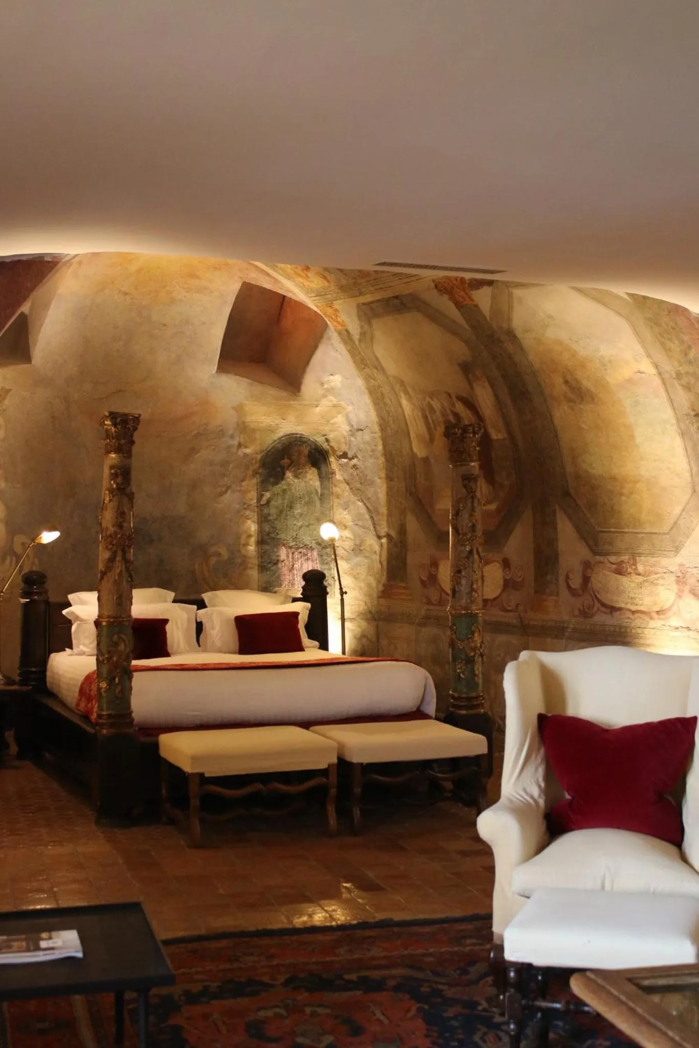 Bedroom in Château de Bagnols