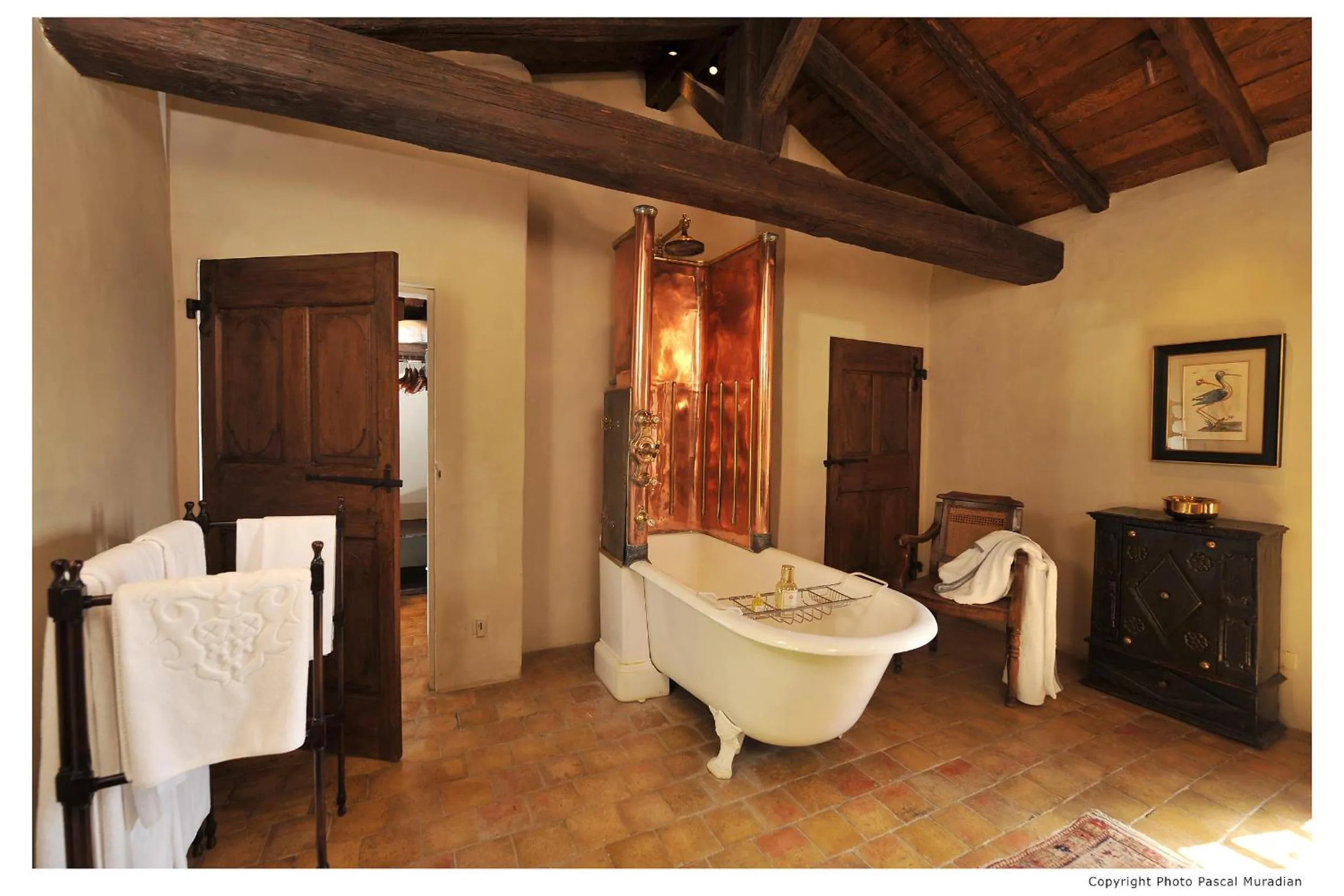 Bathroom in Château de Bagnols