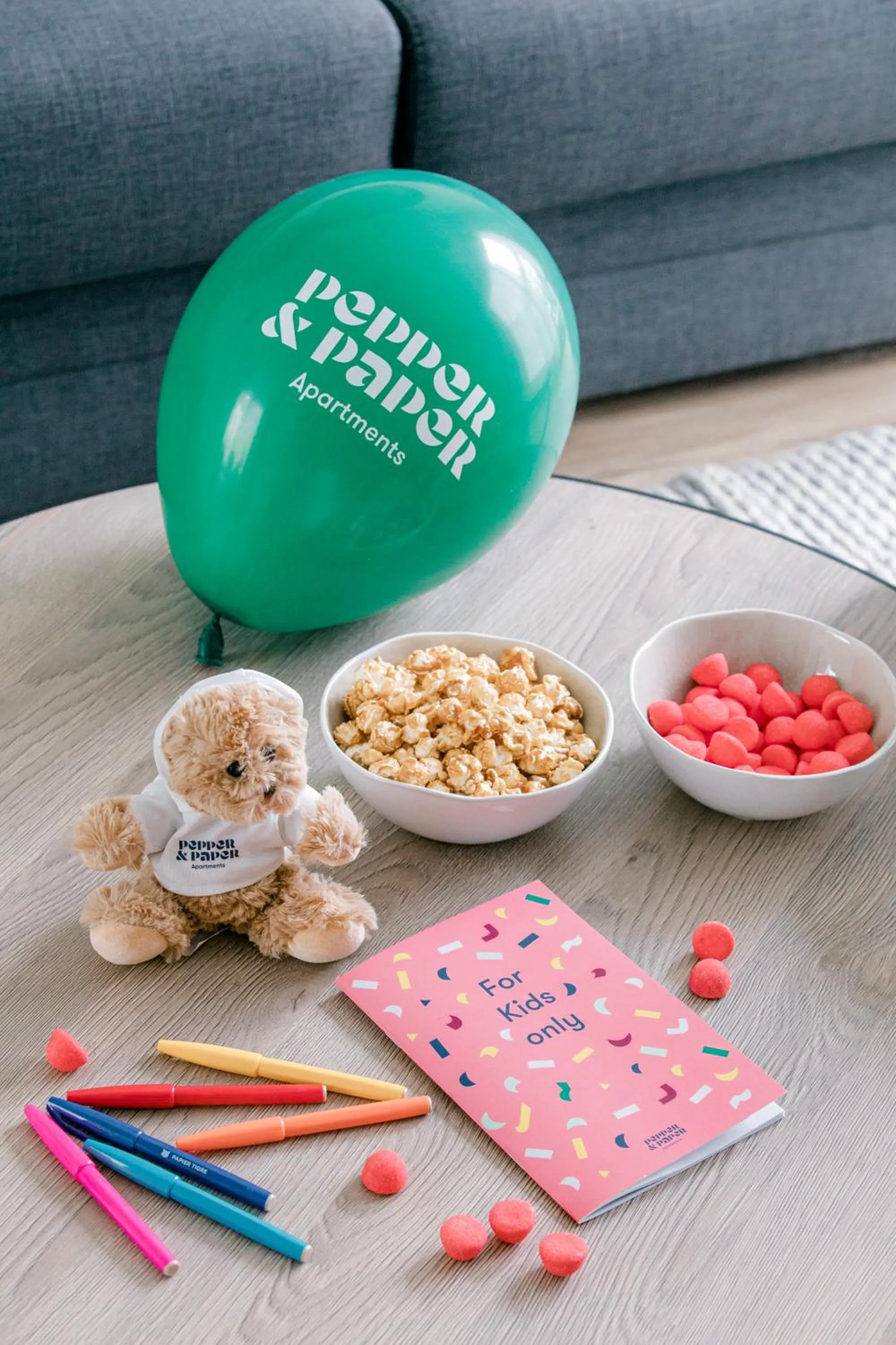 Activities in PEPPER & PAPER Apartments