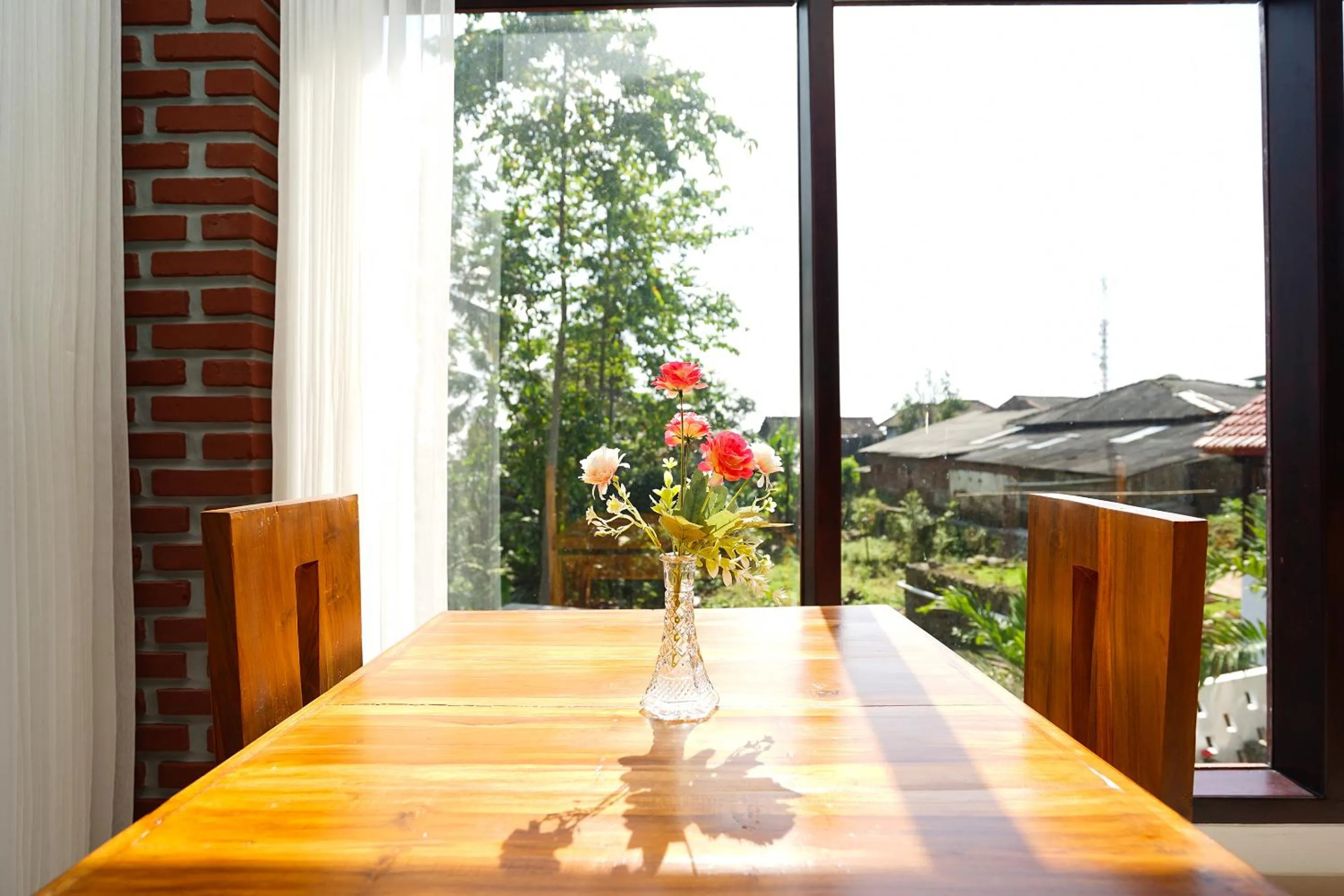 Dining area in Defada Village Bromo at Desa Wisata Bromo Mitra RedDoorz