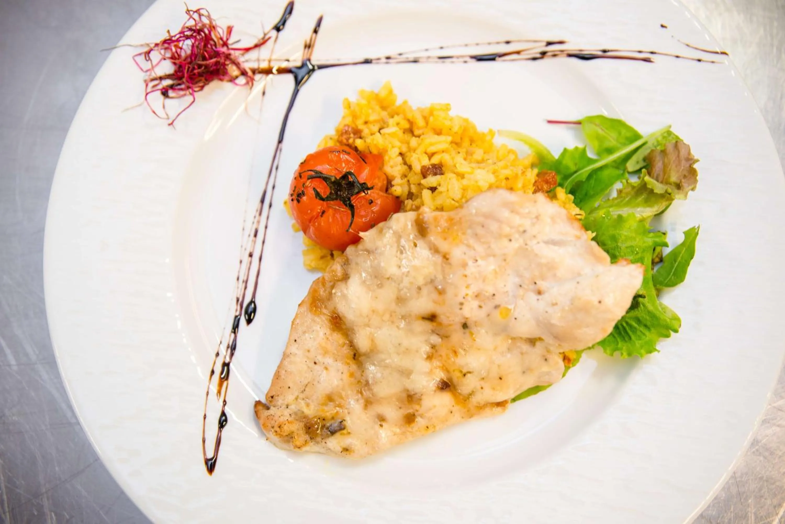 Restaurant/places to eat in Brit Hotel Rennes St Grégoire – Le Villeneuve