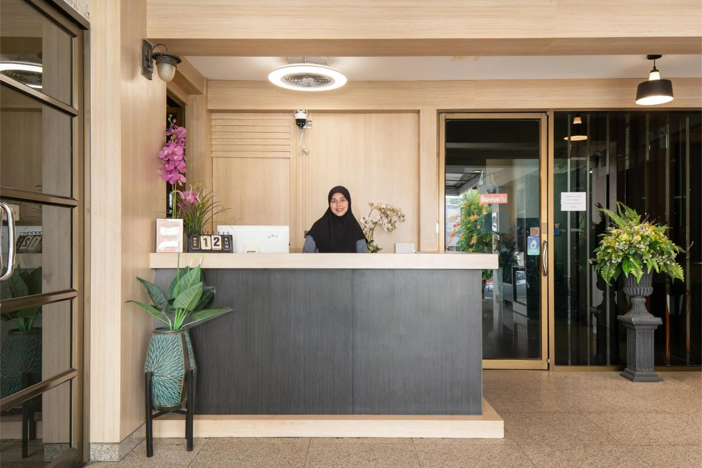 Lobby or reception in P-Park Hotel Bangkok