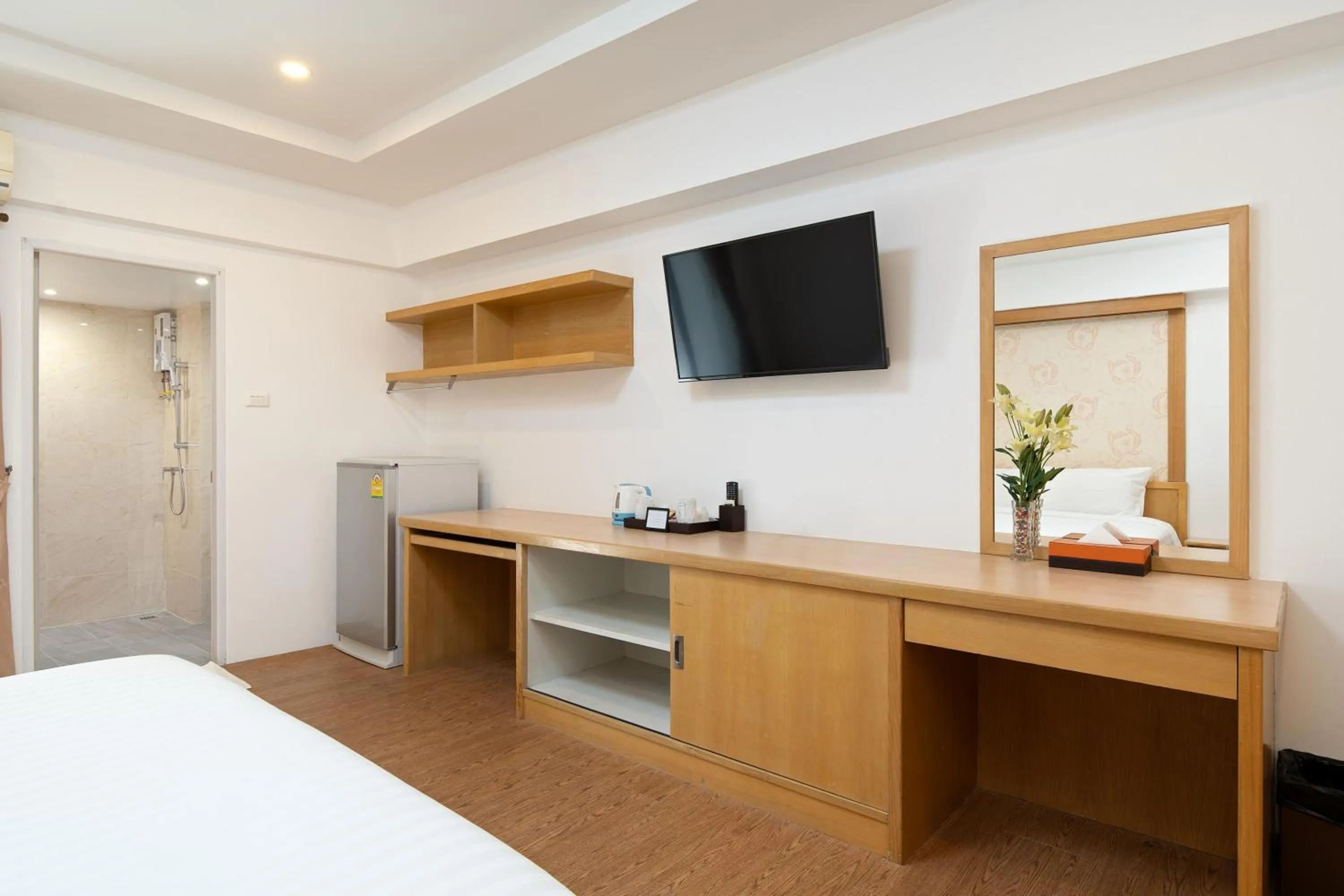 TV and multimedia, Bed in P-Park Hotel Bangkok