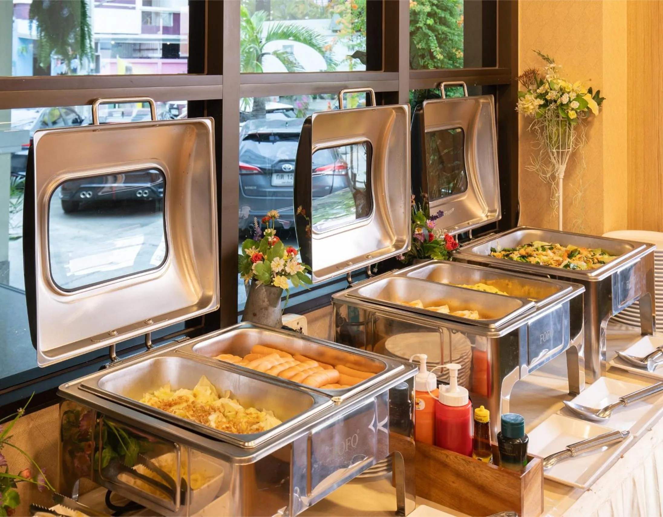 Food in P-Park Hotel Bangkok