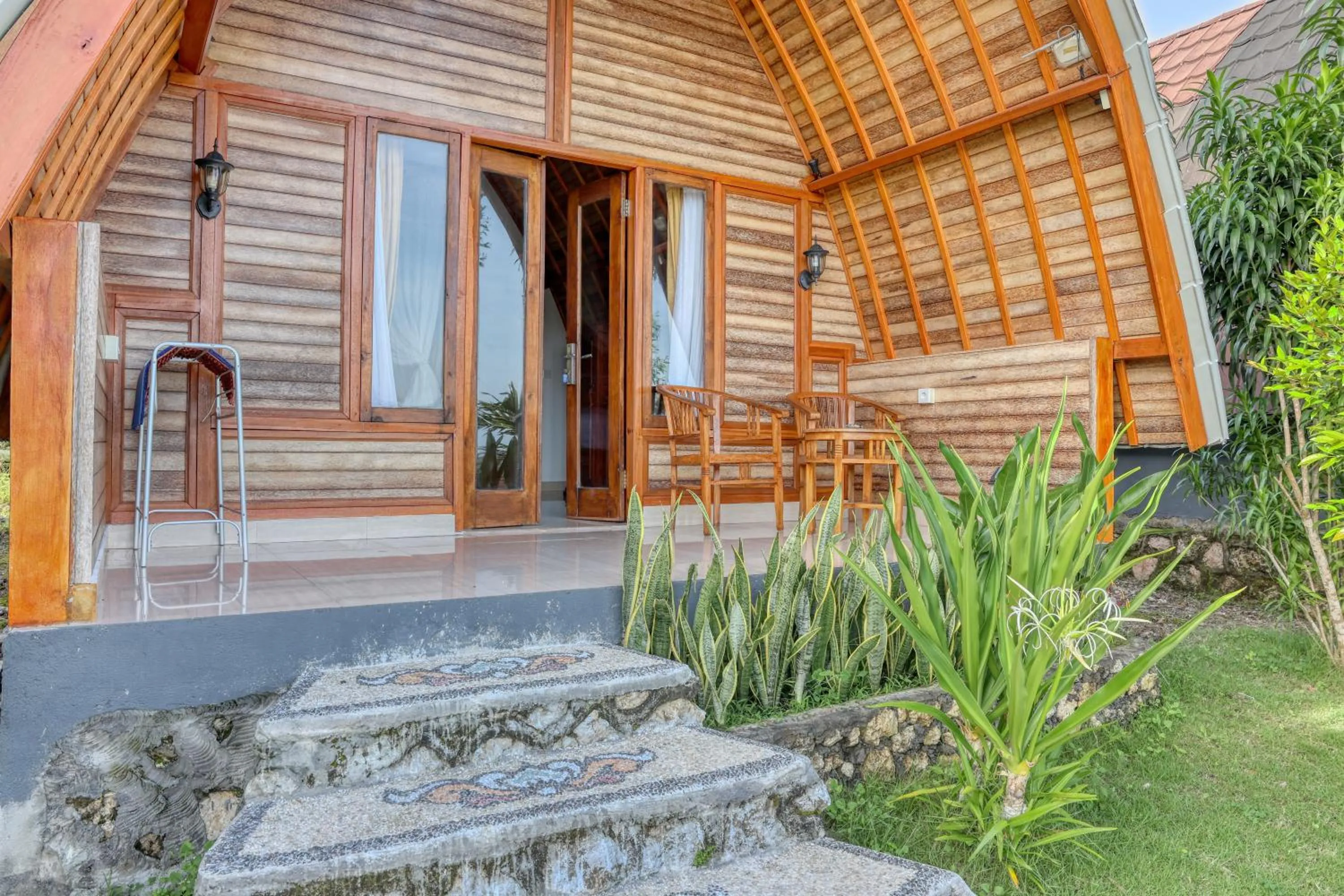 Balcony/Terrace in Bagia Bungalows