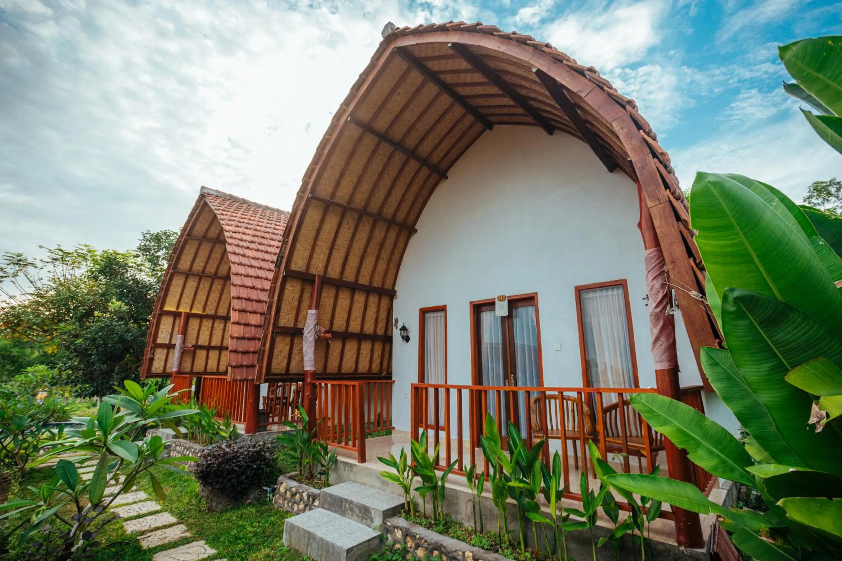 Facade/entrance in Bagia Bungalows