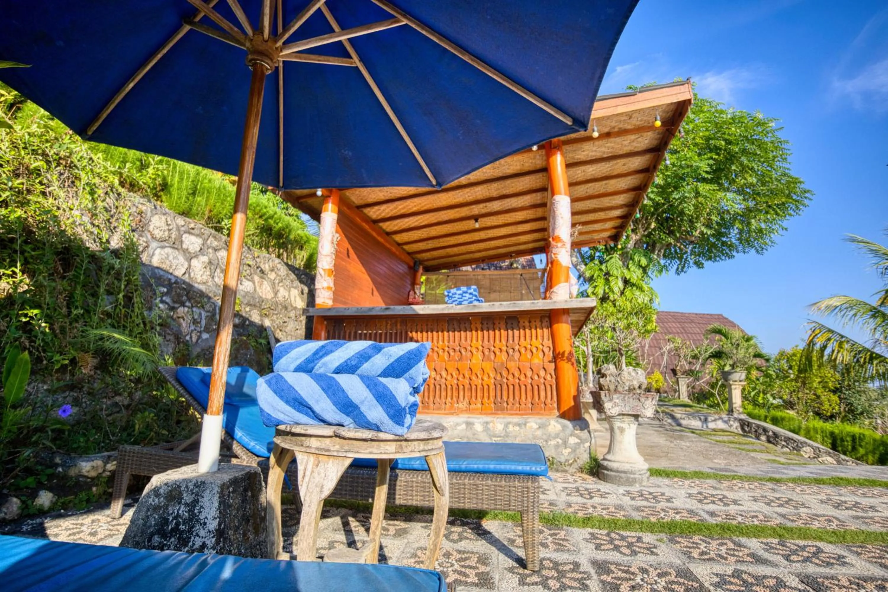 towels in Bagia Bungalows