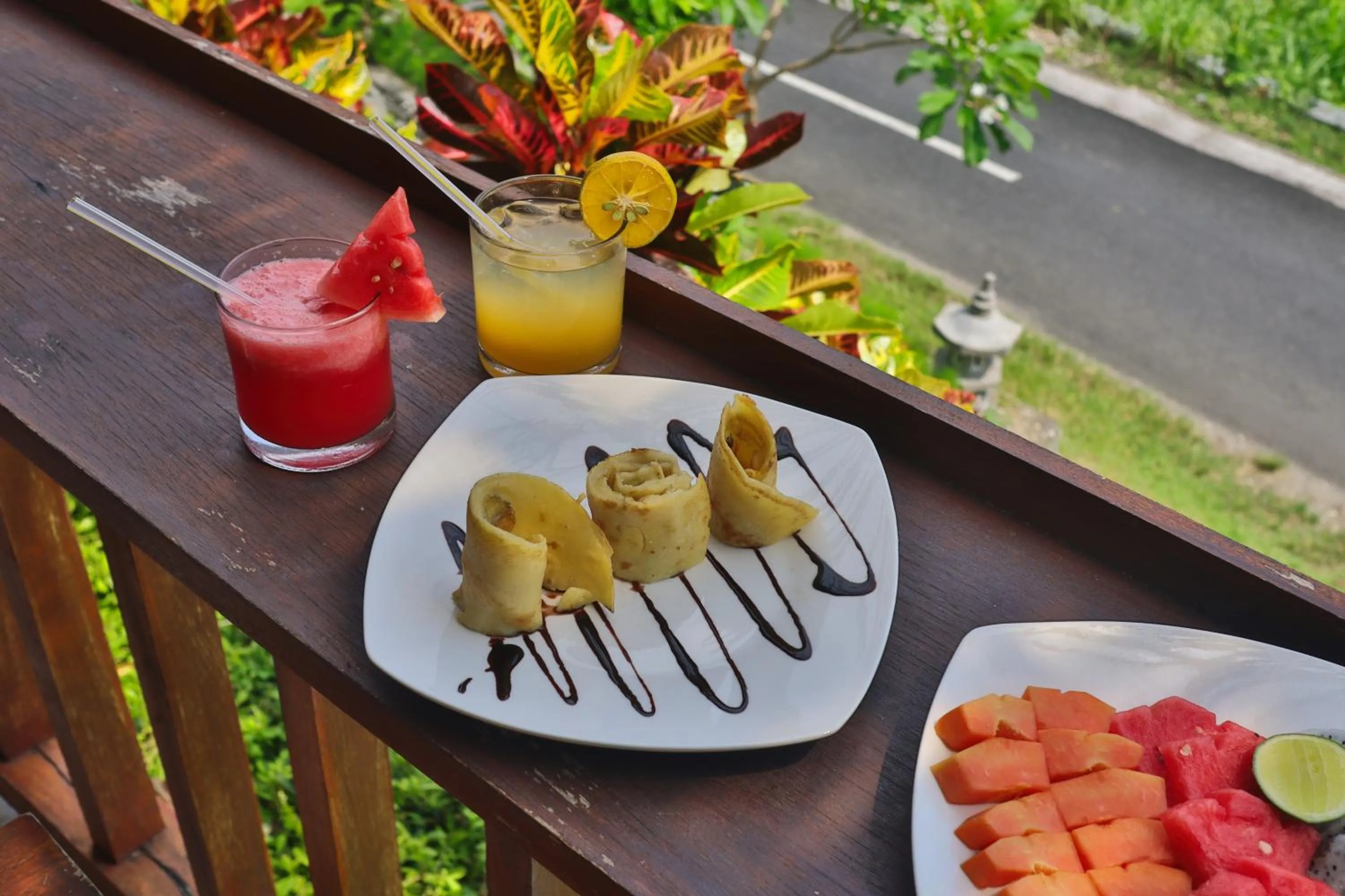 Breakfast in Bagia Bungalows