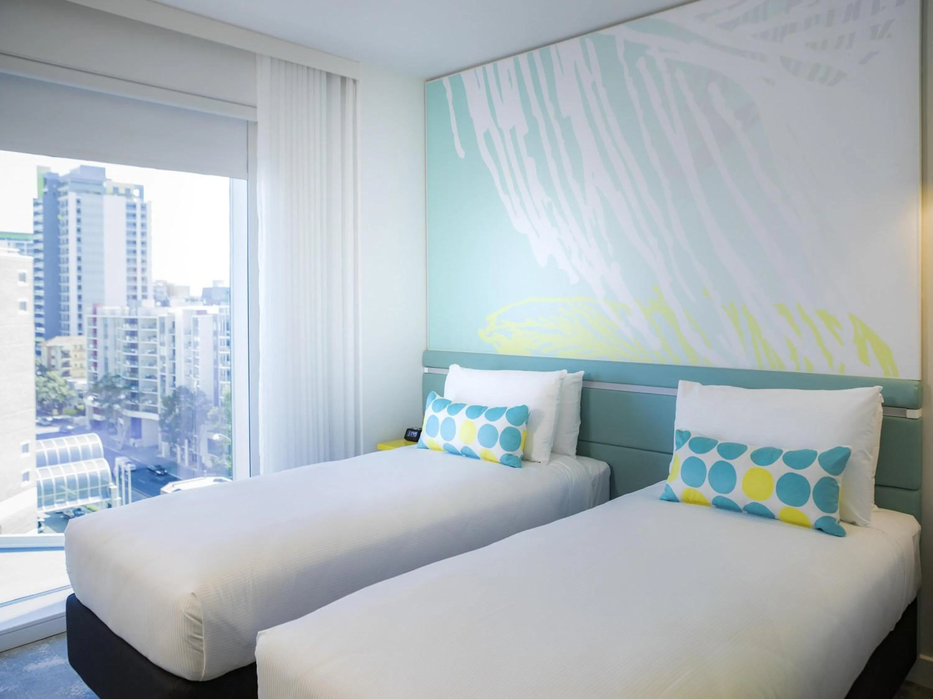 Bedroom, Bed in ibis Styles East Perth