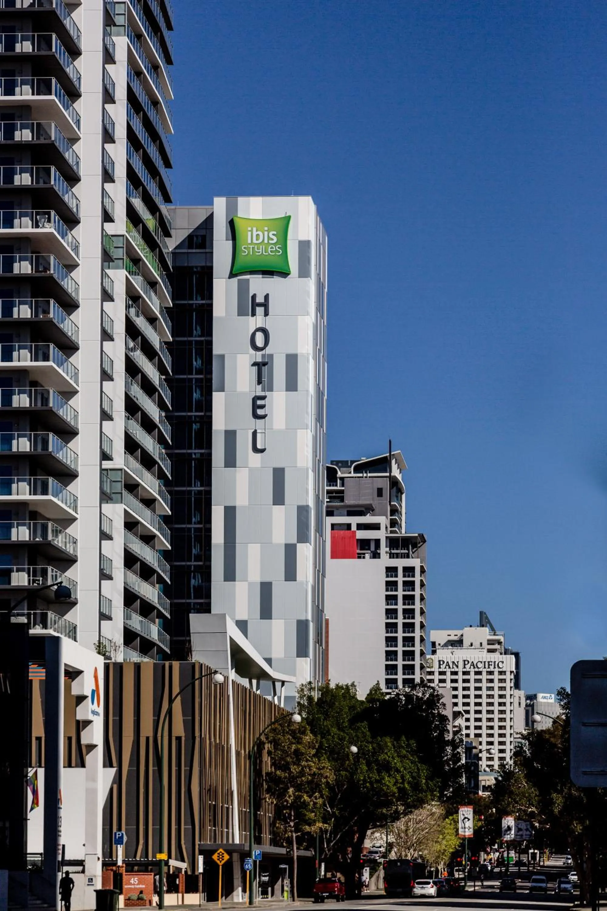 Property building in ibis Styles East Perth