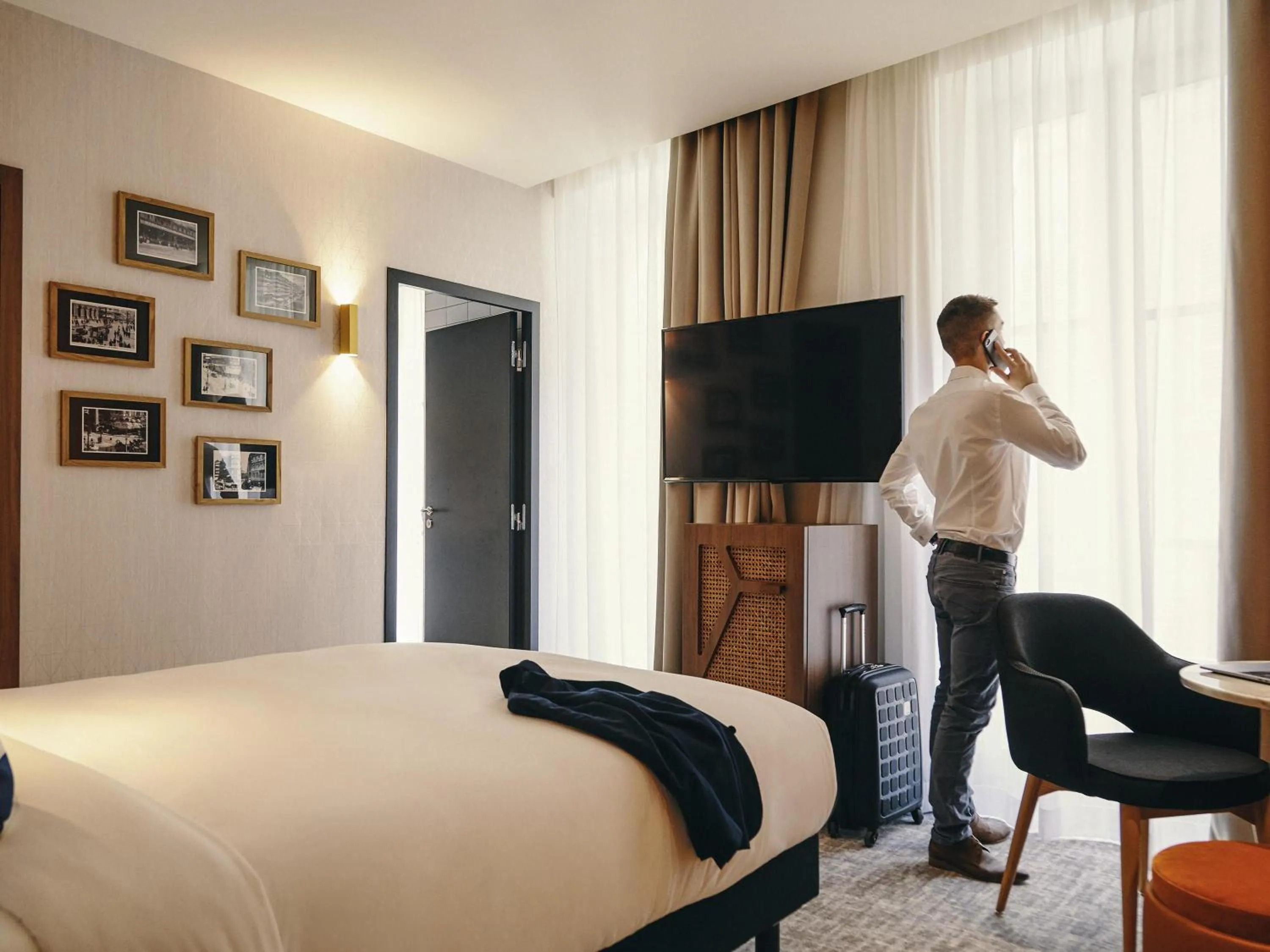 Bedroom, Bed in Mercure Marseille Canebière Vieux-Port