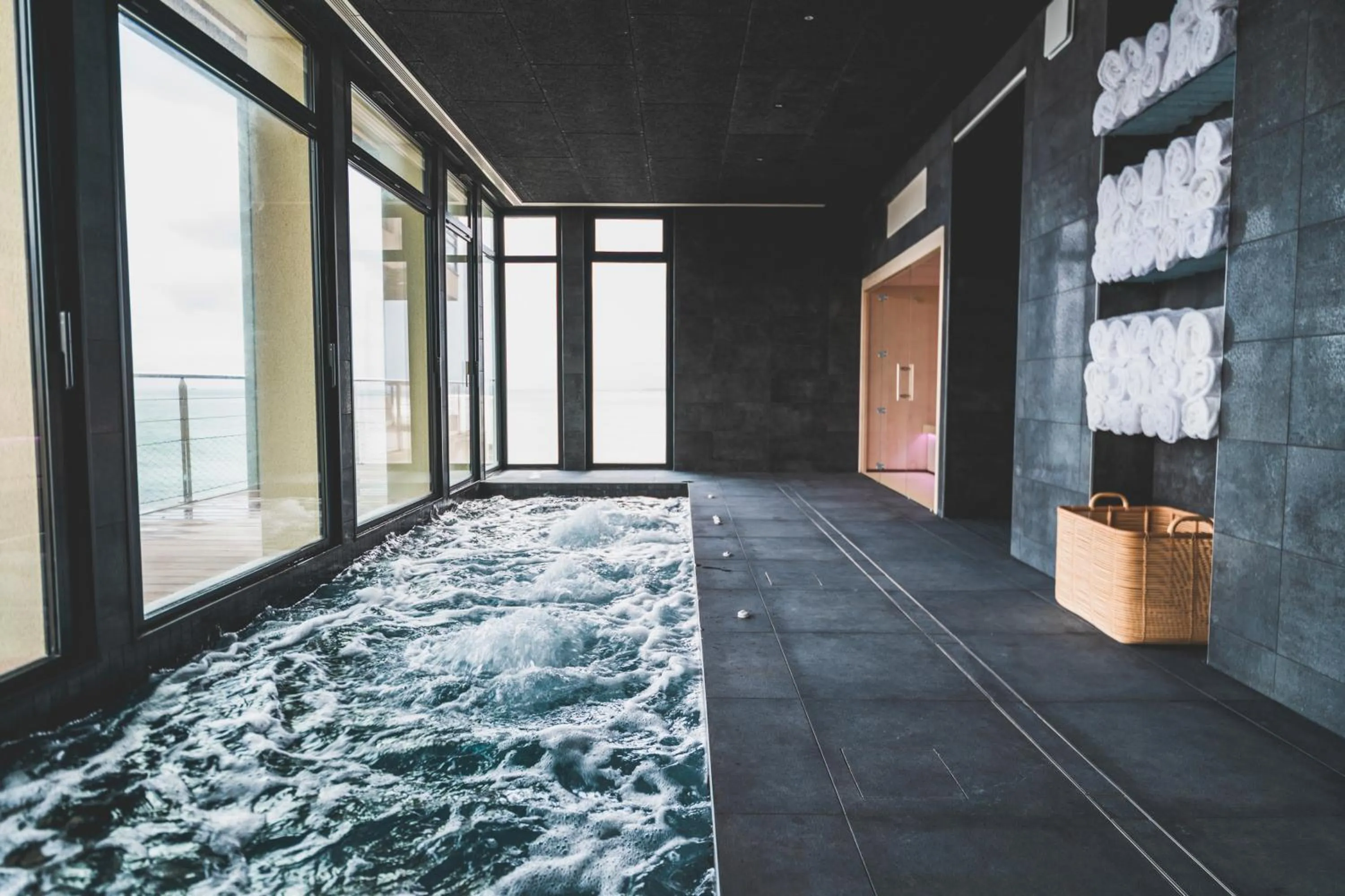 Spa and wellness centre/facilities in Sainte-Barbe Hotel & Spa Le Conquet - MGallery Collection