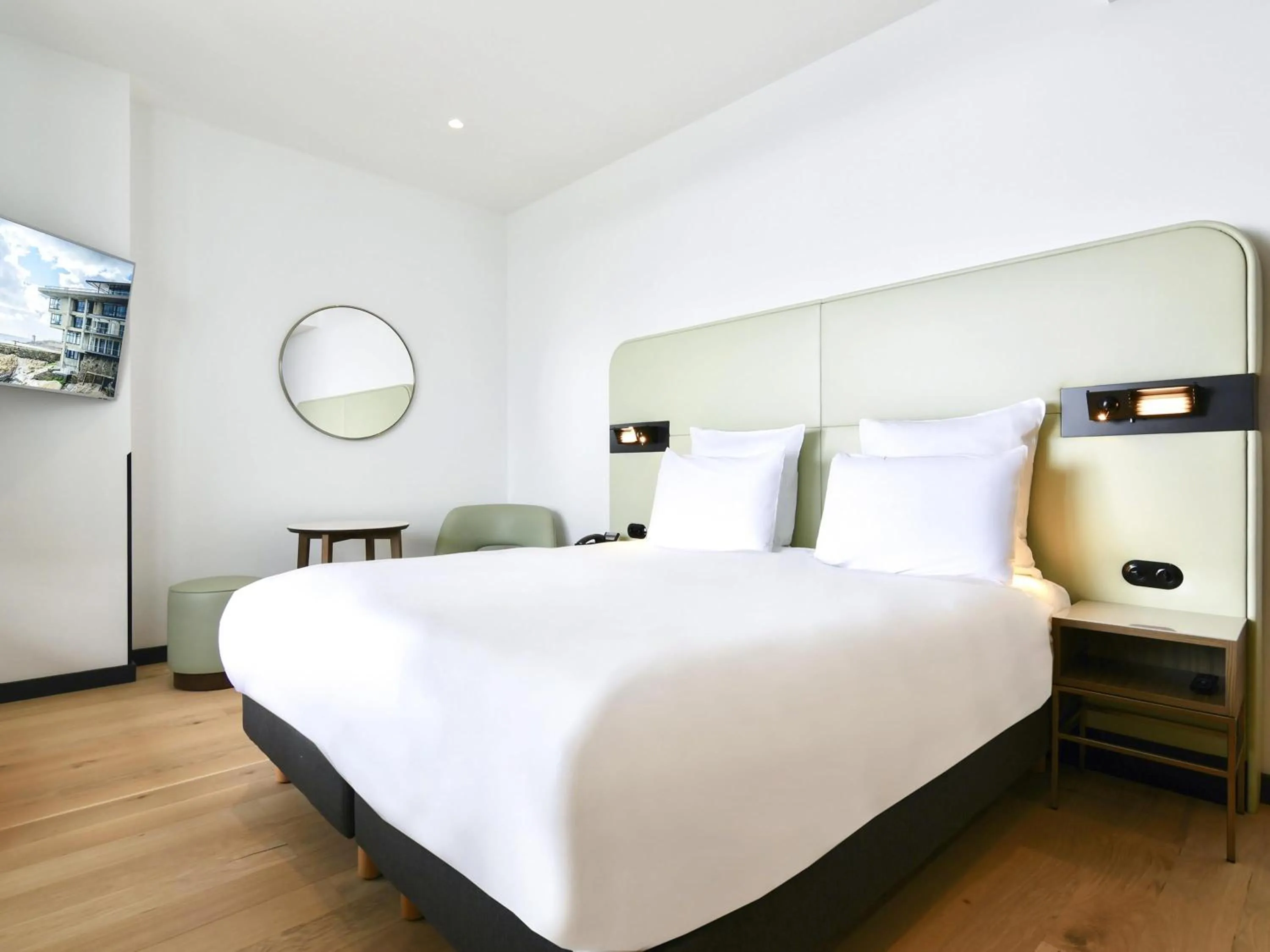 Bedroom, Bed in Sainte-Barbe Hotel & Spa Le Conquet - MGallery Collection