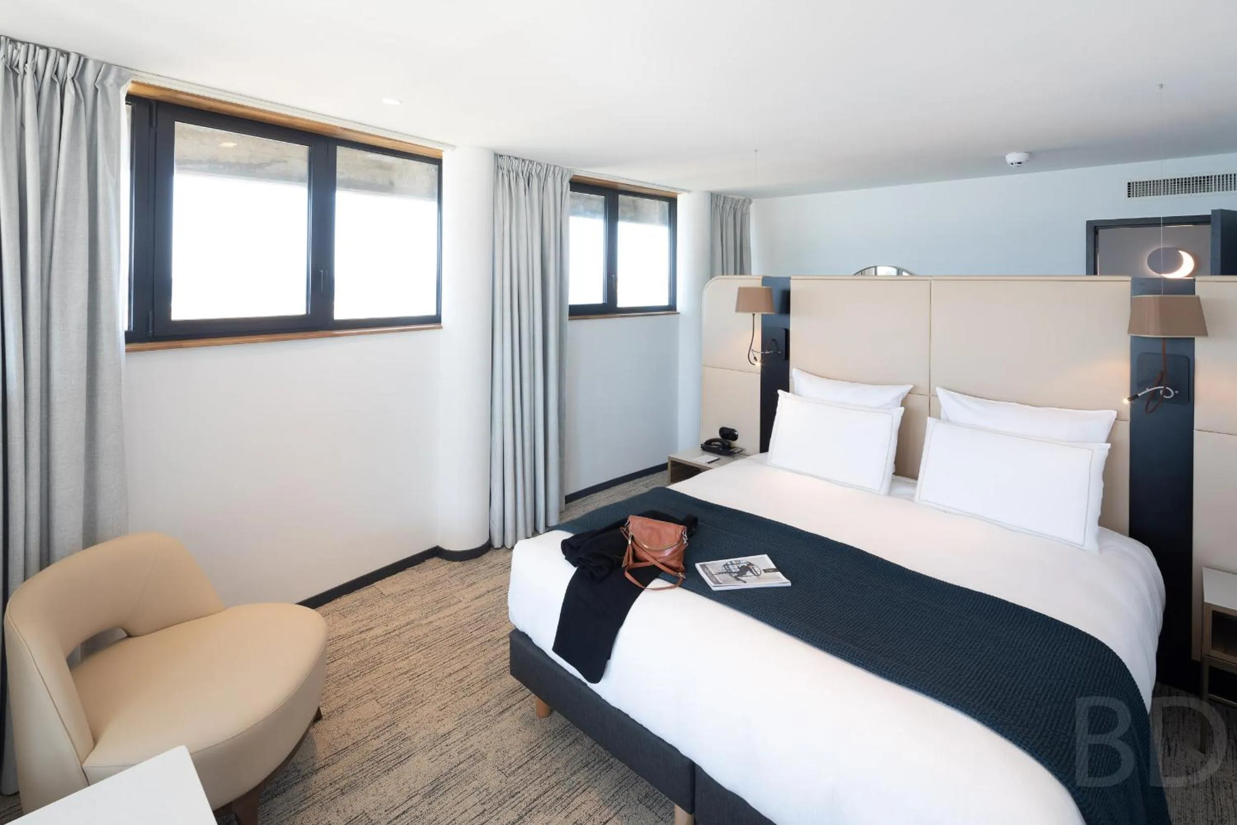 Bed in Sainte-Barbe Hotel & Spa Le Conquet - MGallery Collection