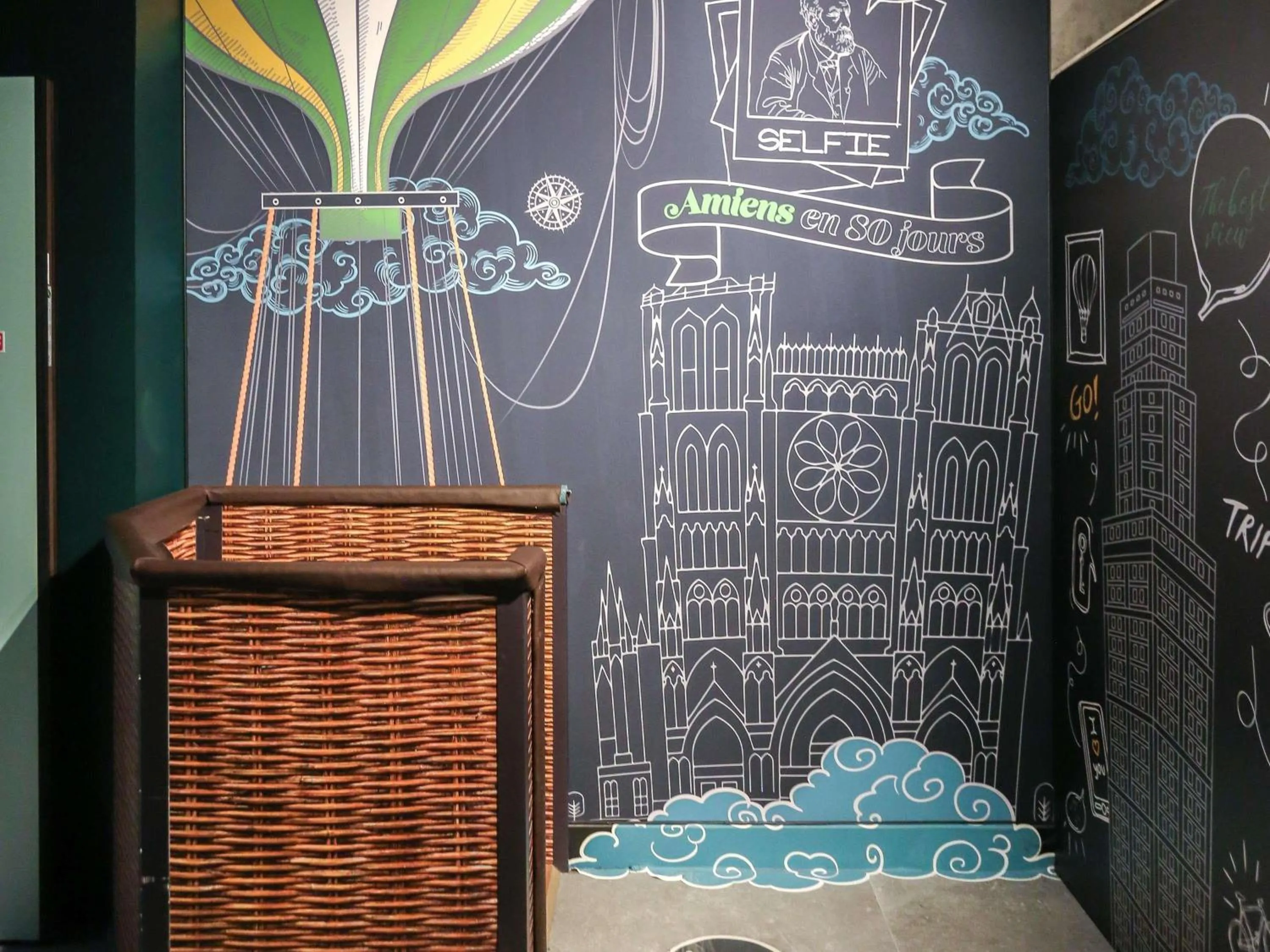 Lounge or bar in ibis Styles Amiens Centre