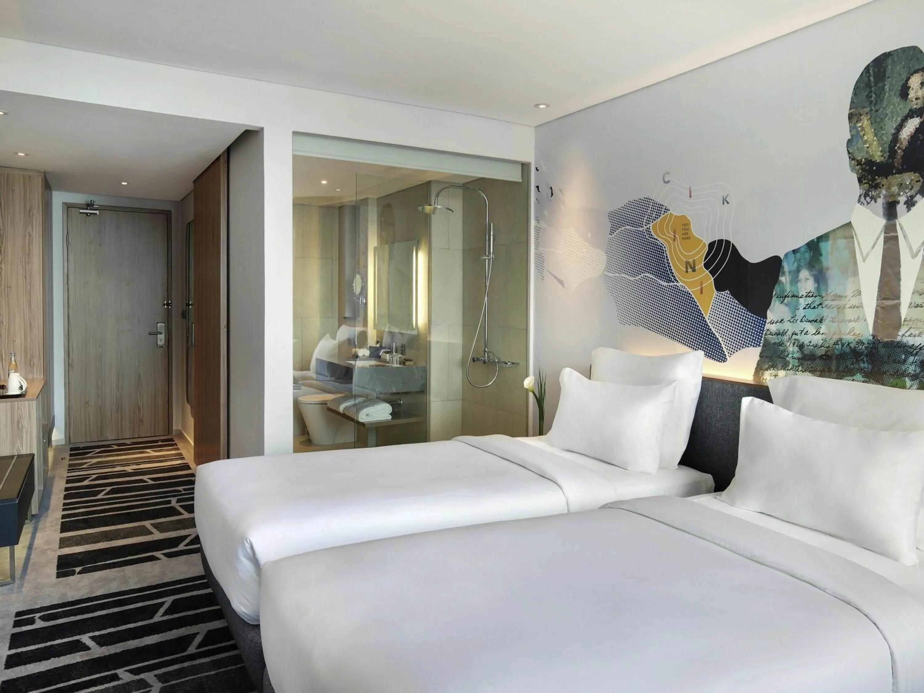 Bedroom, Bed in Novotel Jakarta Cikini