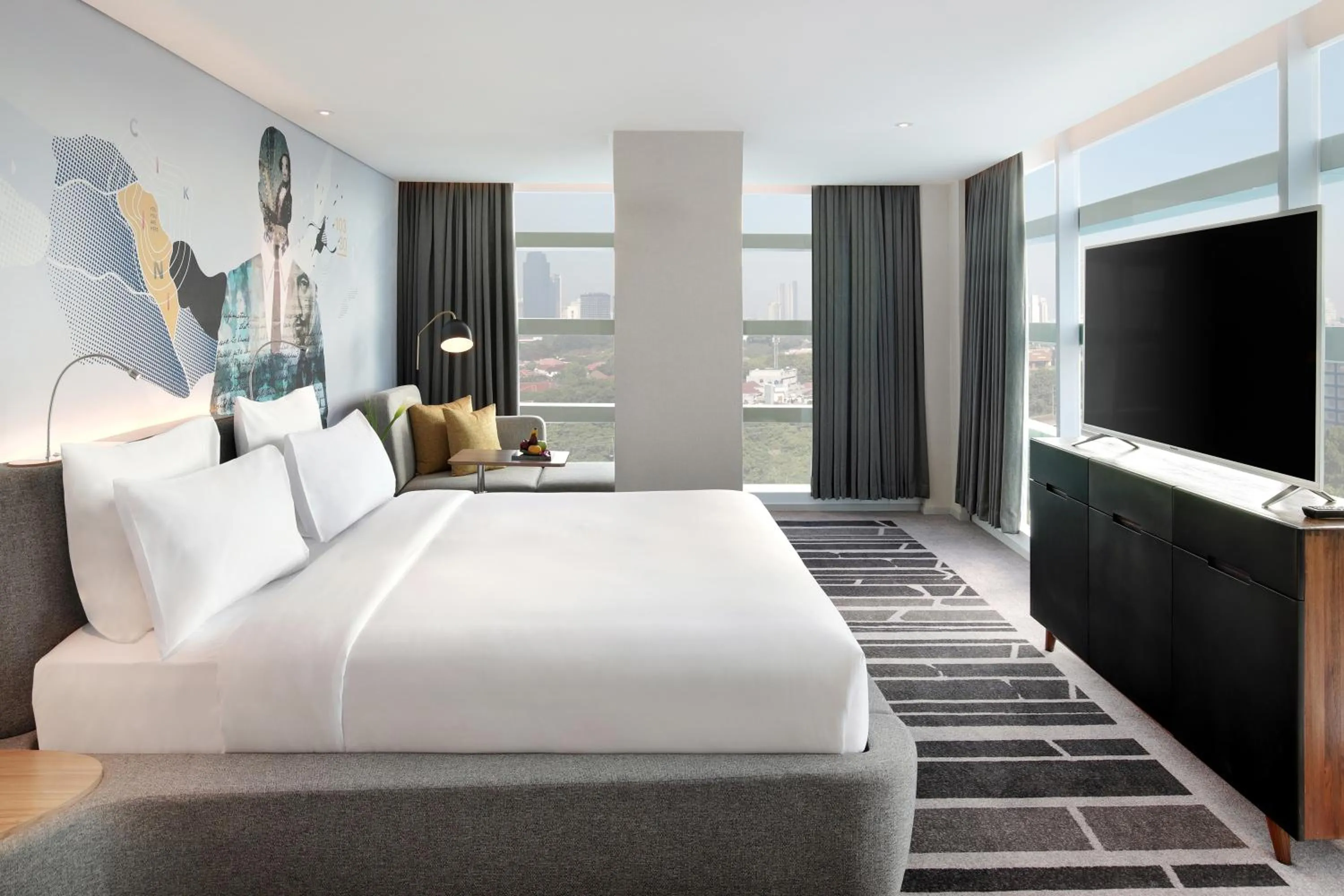 Bedroom, Bed in Novotel Jakarta Cikini