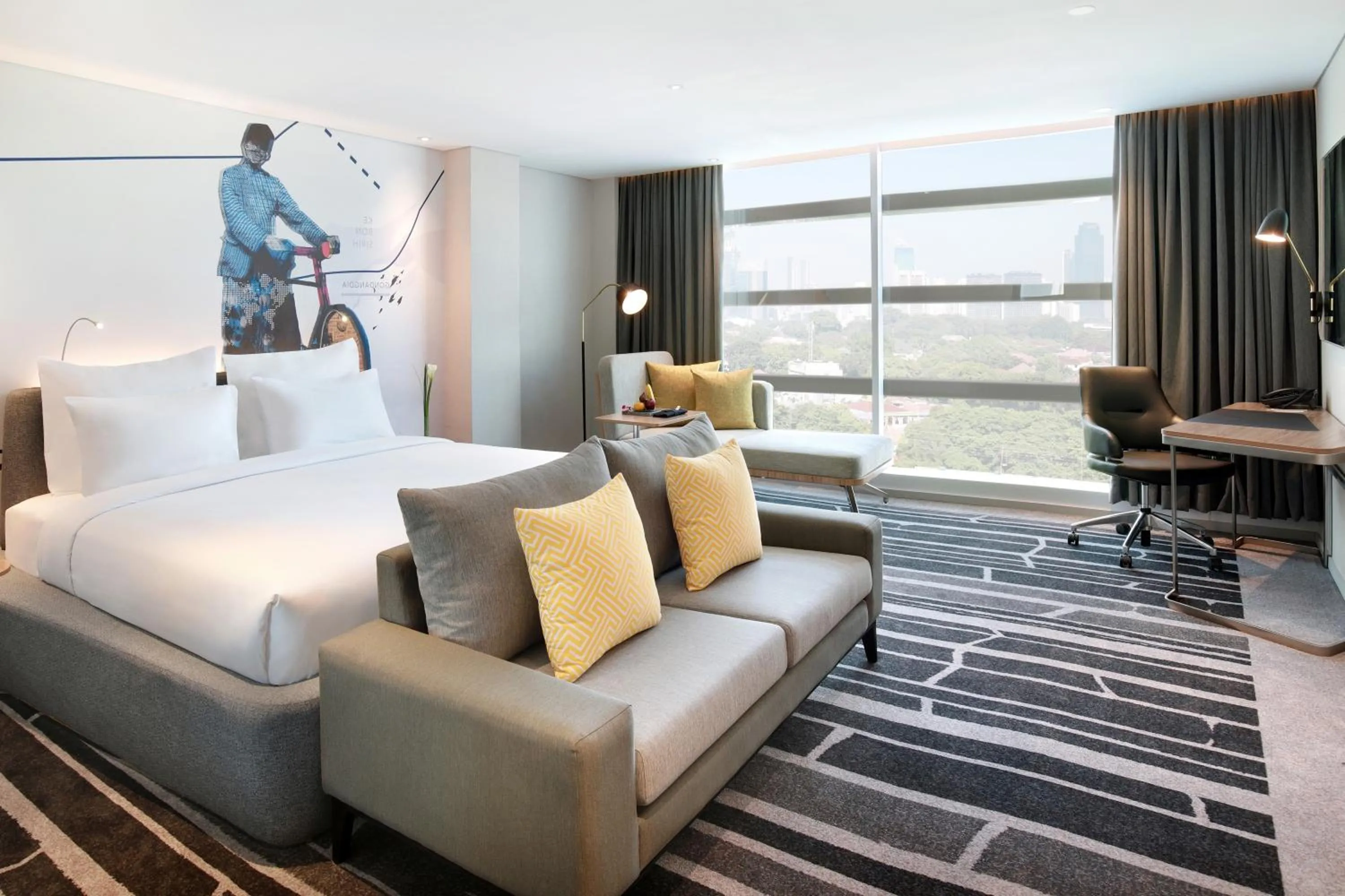 Bedroom in Novotel Jakarta Cikini