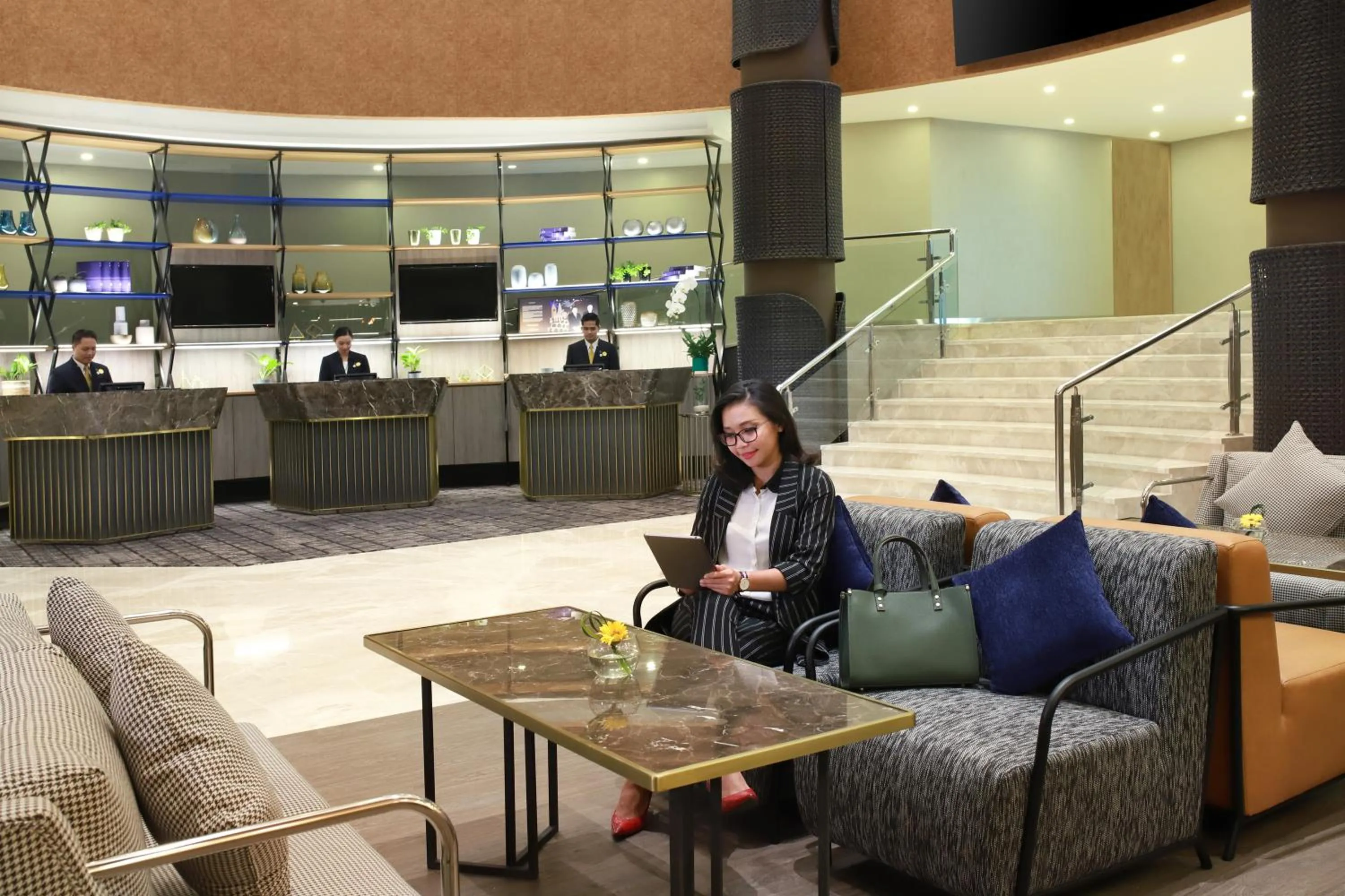 Lobby or reception in Novotel Jakarta Cikini