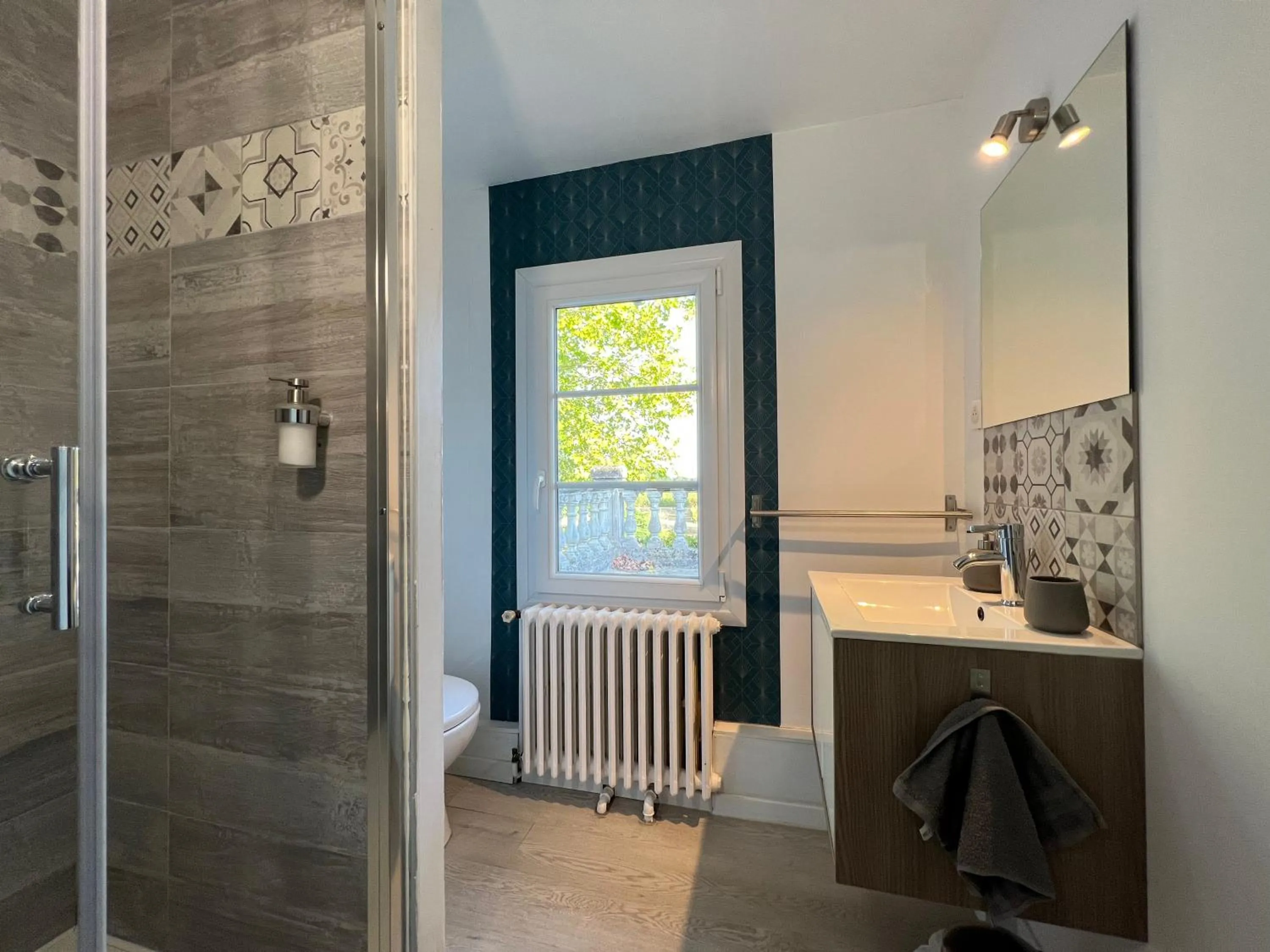 Bathroom in CHATEAU LA LOGE