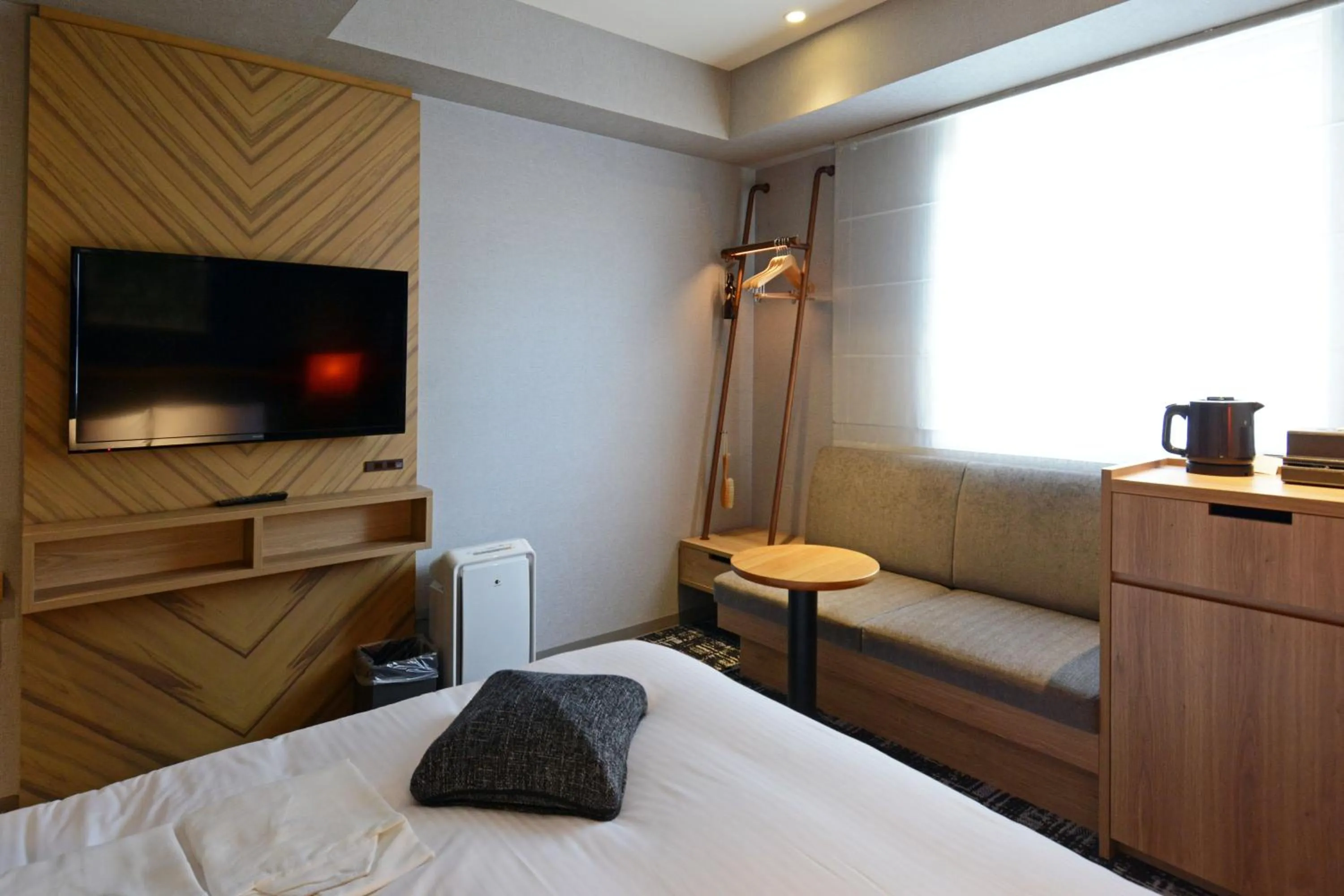 Bed in Hotel Forza Osaka Kitahama