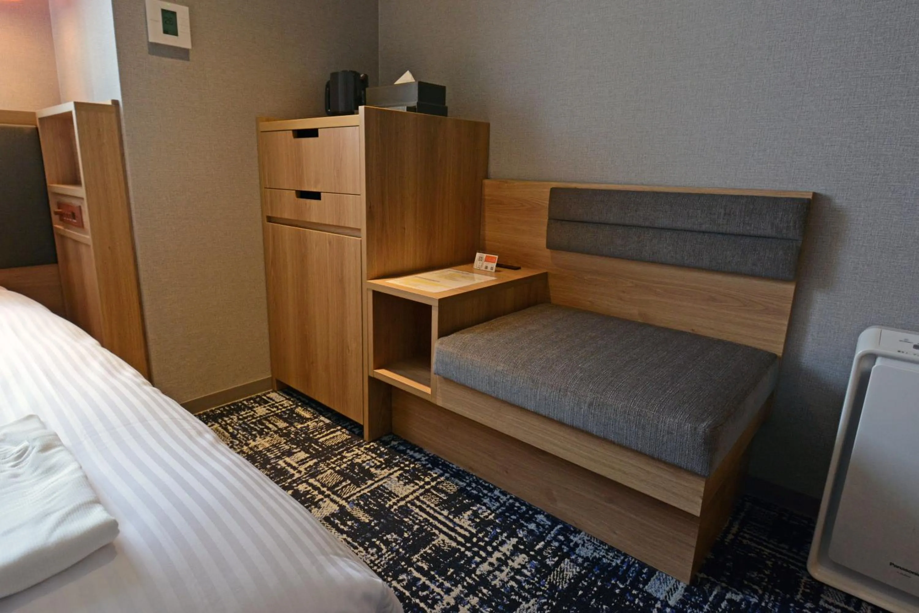 Bed in Hotel Forza Osaka Kitahama