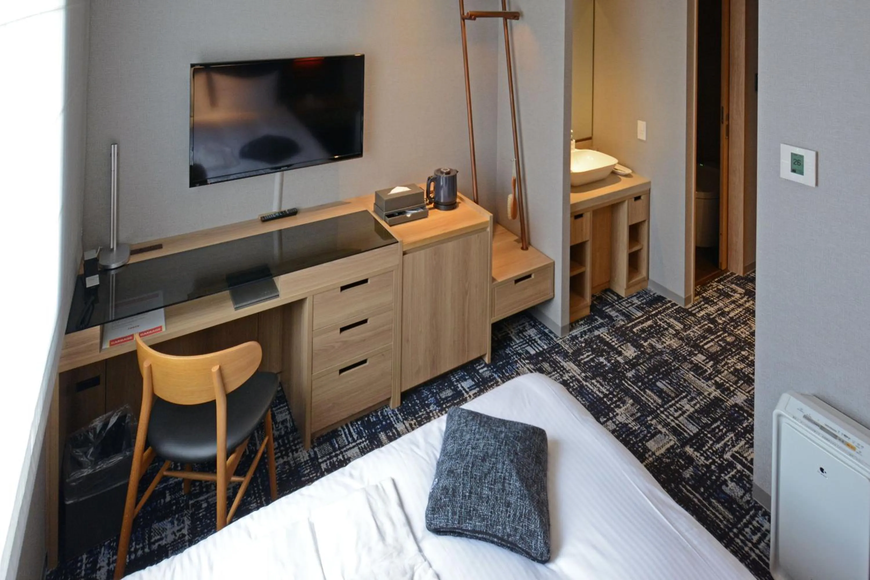 TV and multimedia, Bed in Hotel Forza Osaka Kitahama