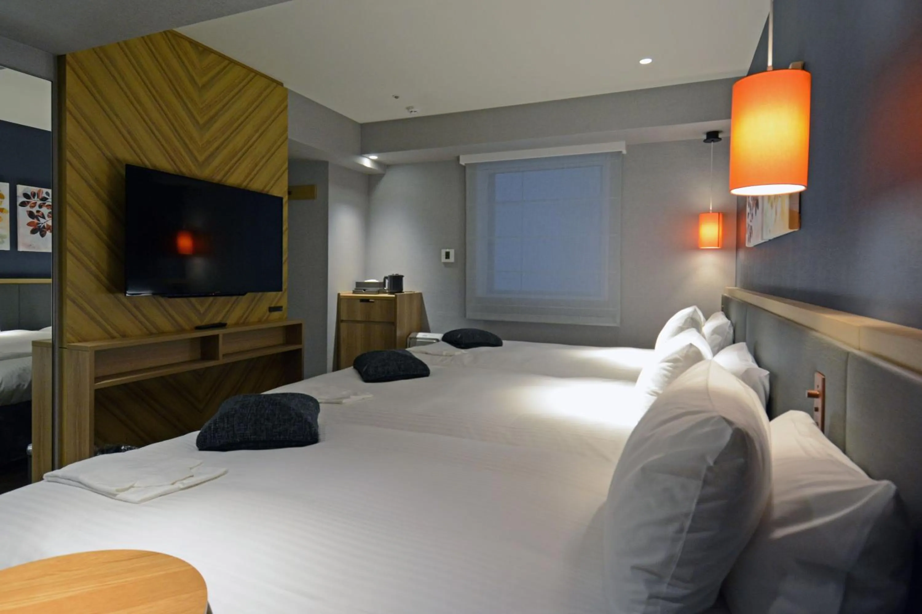 Toilet, Bed in Hotel Forza Osaka Kitahama