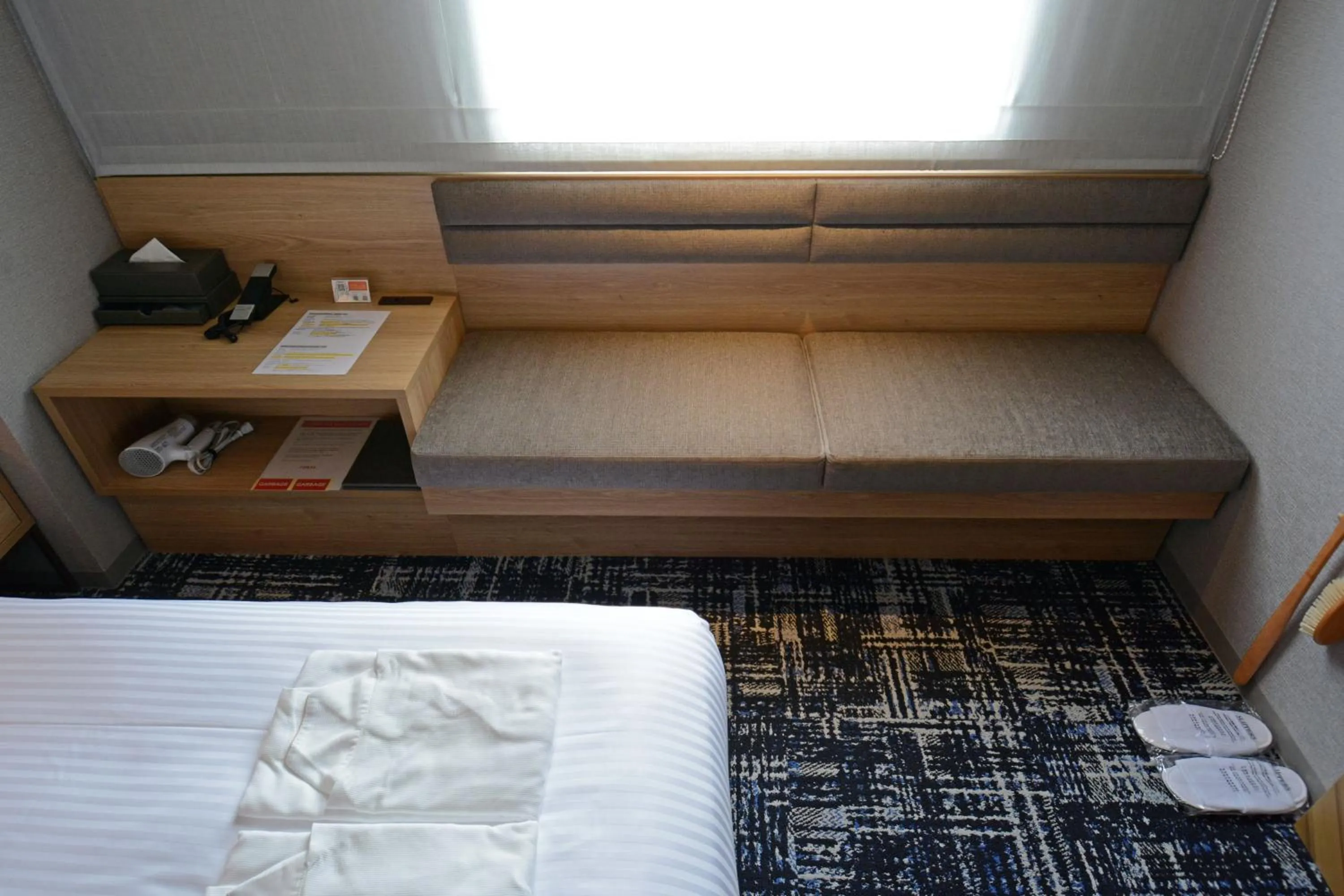 Bed in Hotel Forza Osaka Kitahama