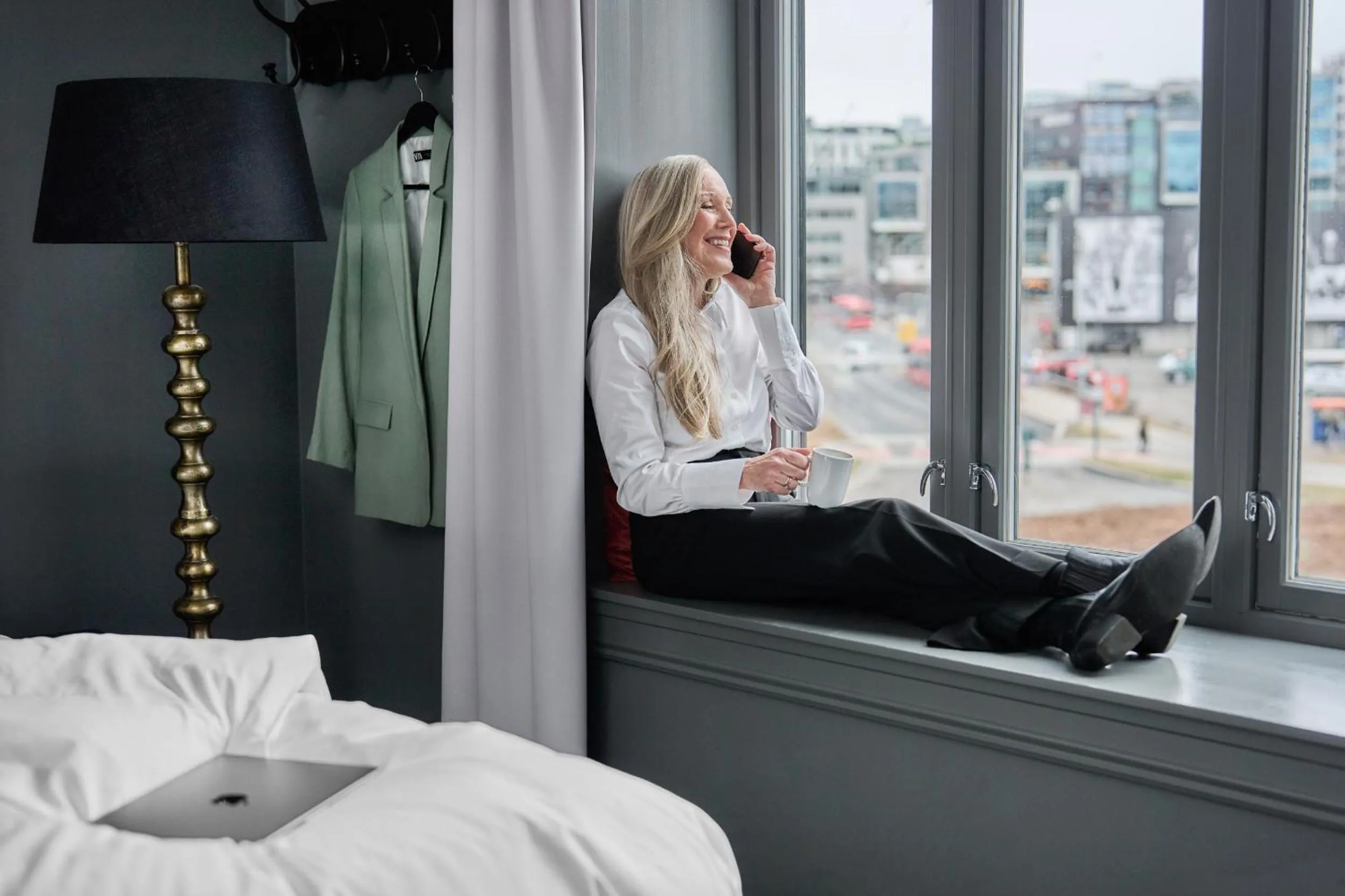 View (from property/room), Bed in Hotel Filip