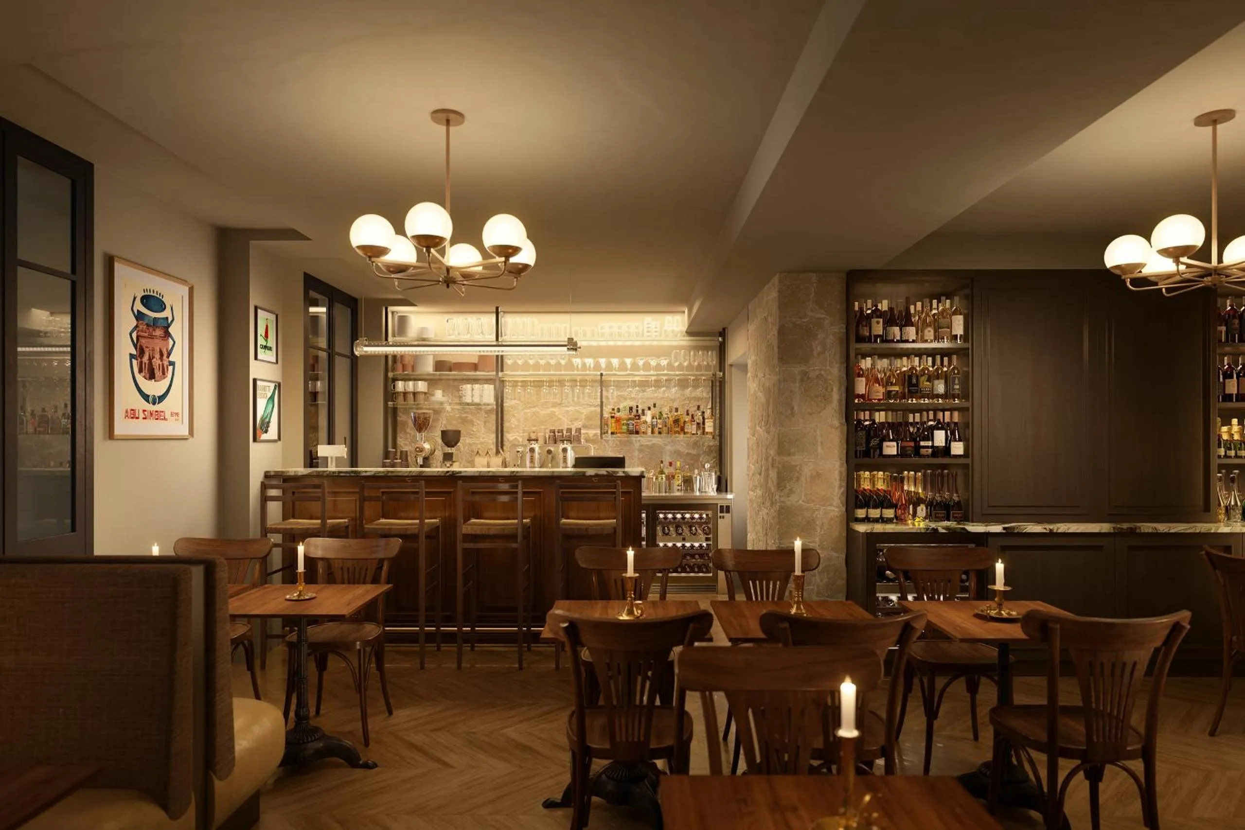 Restaurant/places to eat in Hôtel Beaurepaire