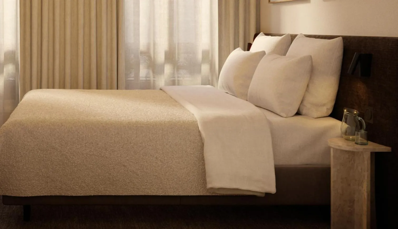 Bed in Hôtel Beaurepaire