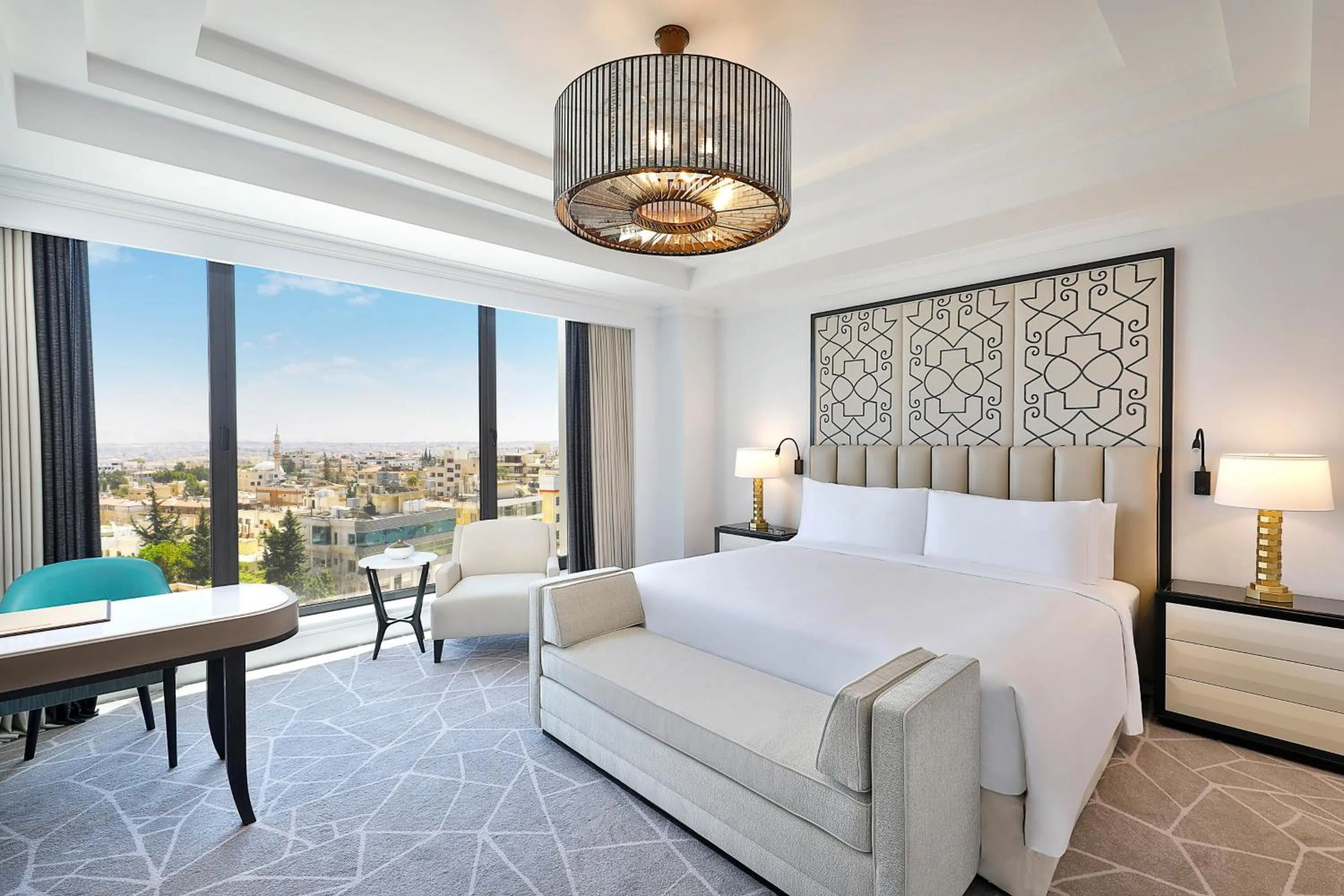 Bedroom, Bed in The St. Regis Amman