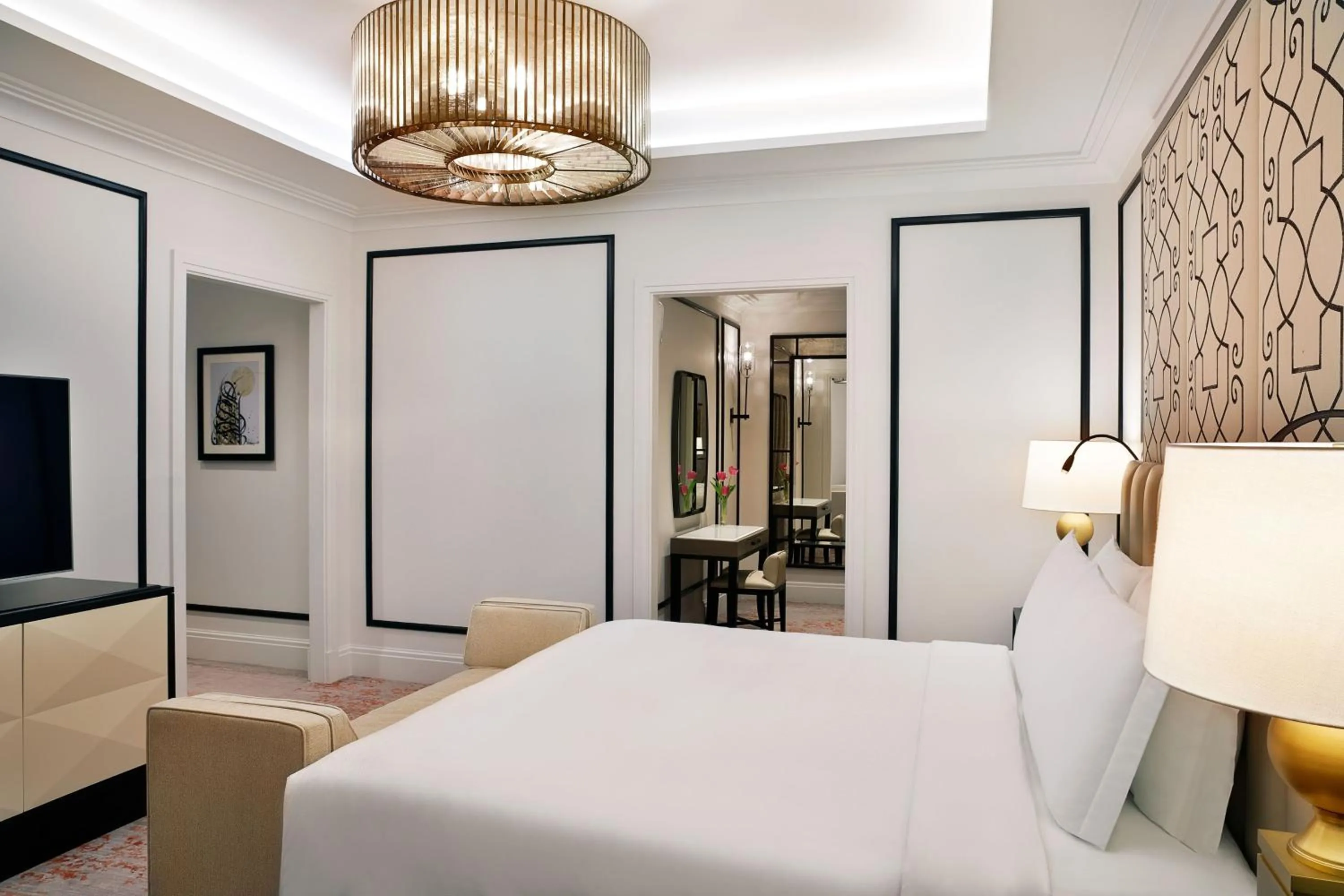 Bedroom, Bed in The St. Regis Amman