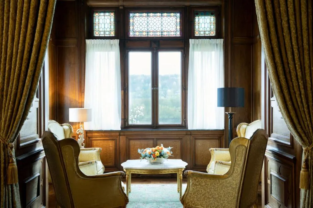 Living room in Schloss Lieser, Autograph Collection