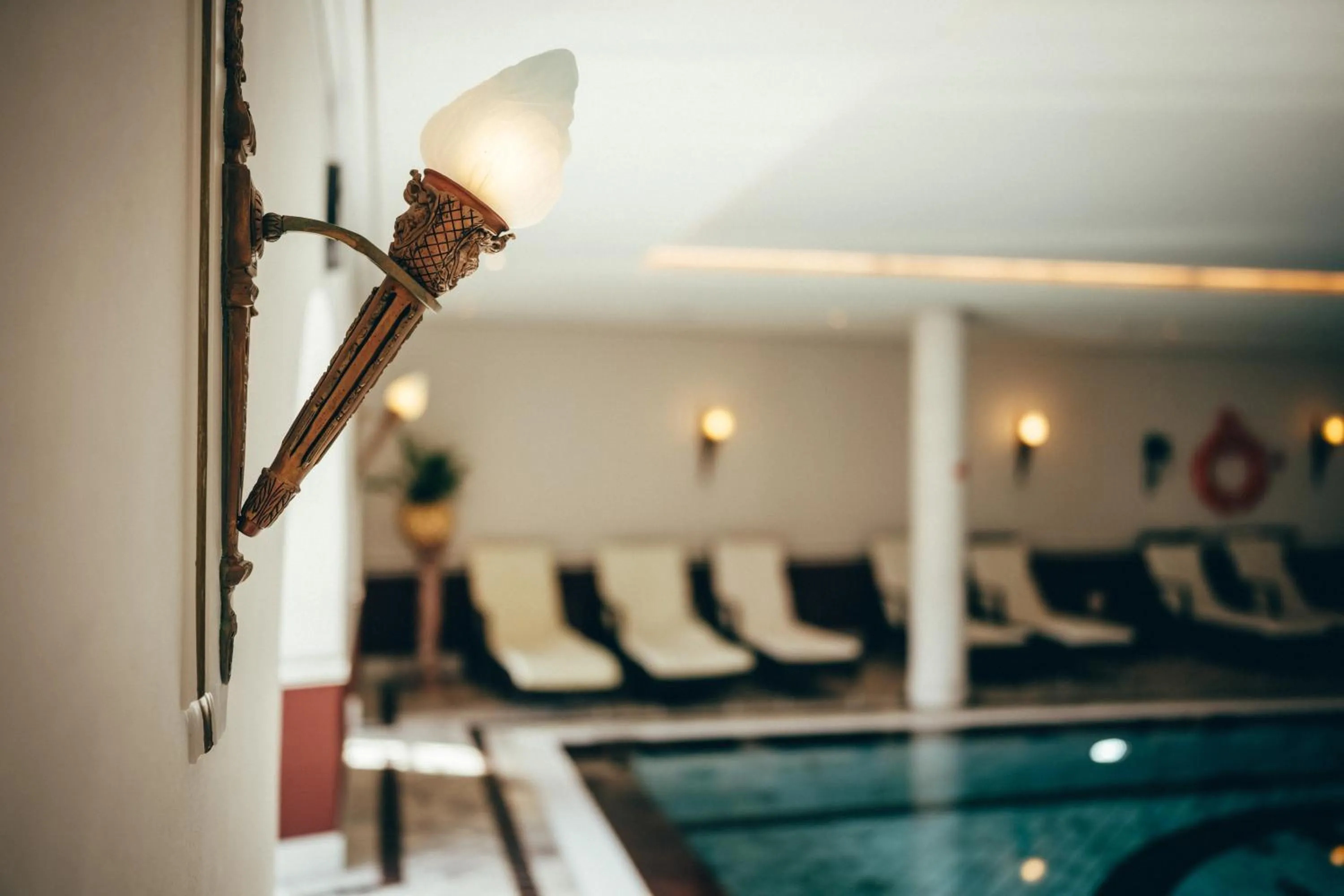 Swimming pool in Schloss Lieser, Autograph Collection