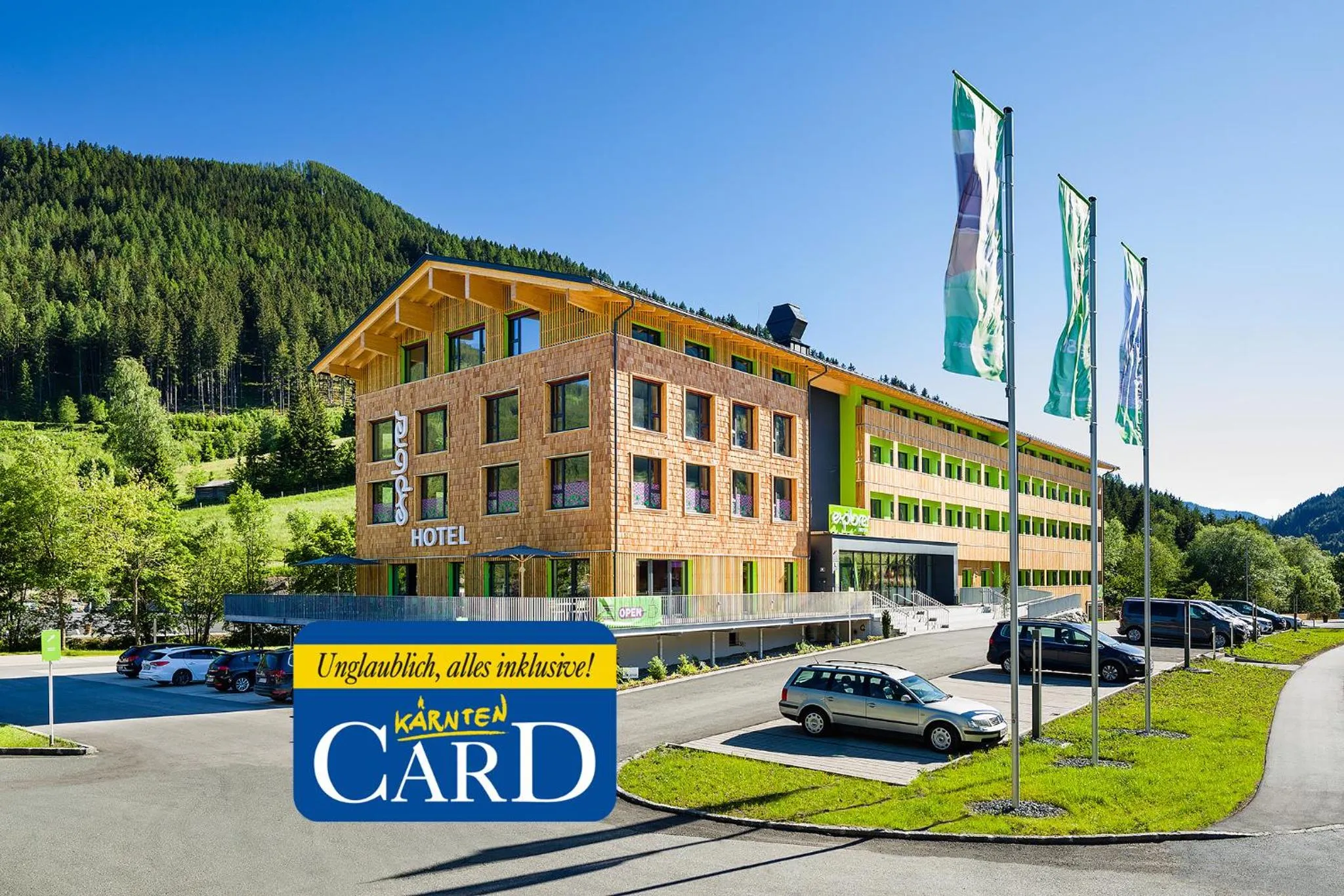 Property building in Explorer Hotel Bad Kleinkirchheim