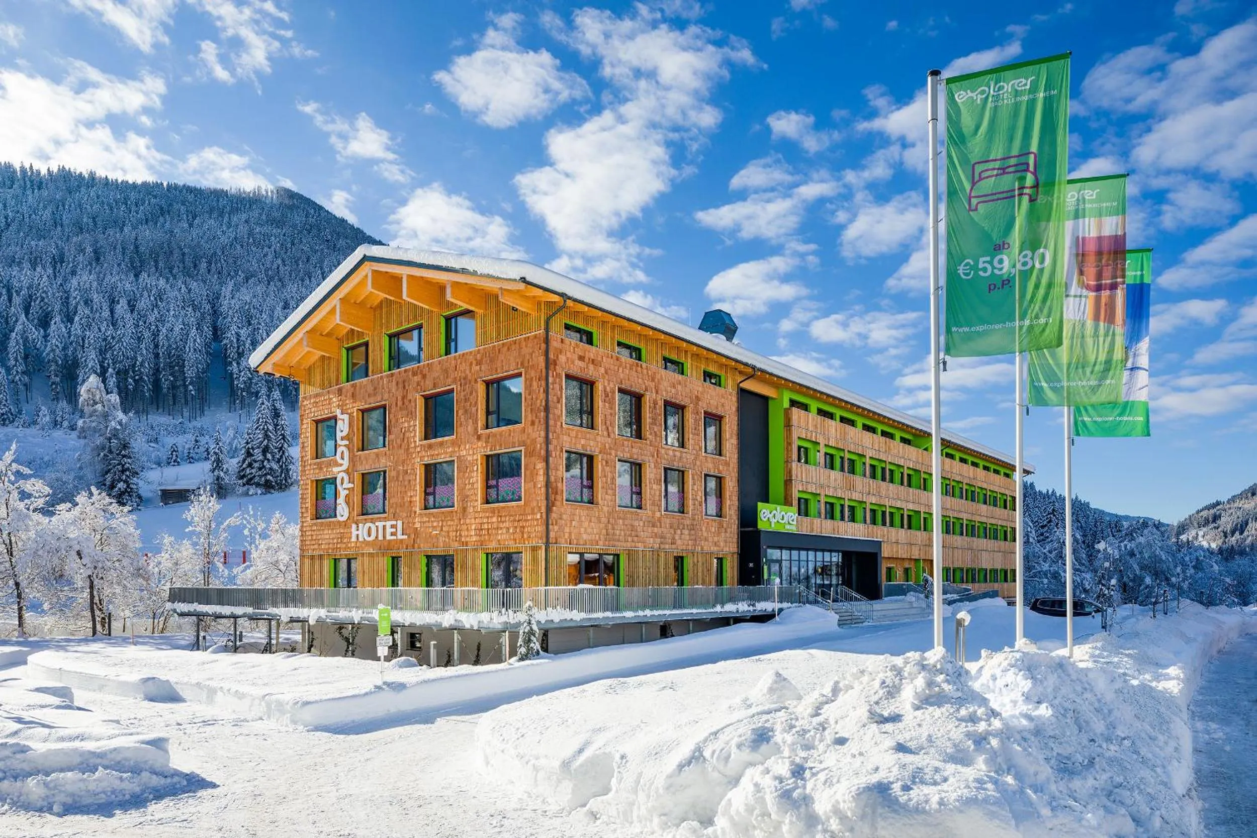 Property building in Explorer Hotel Bad Kleinkirchheim
