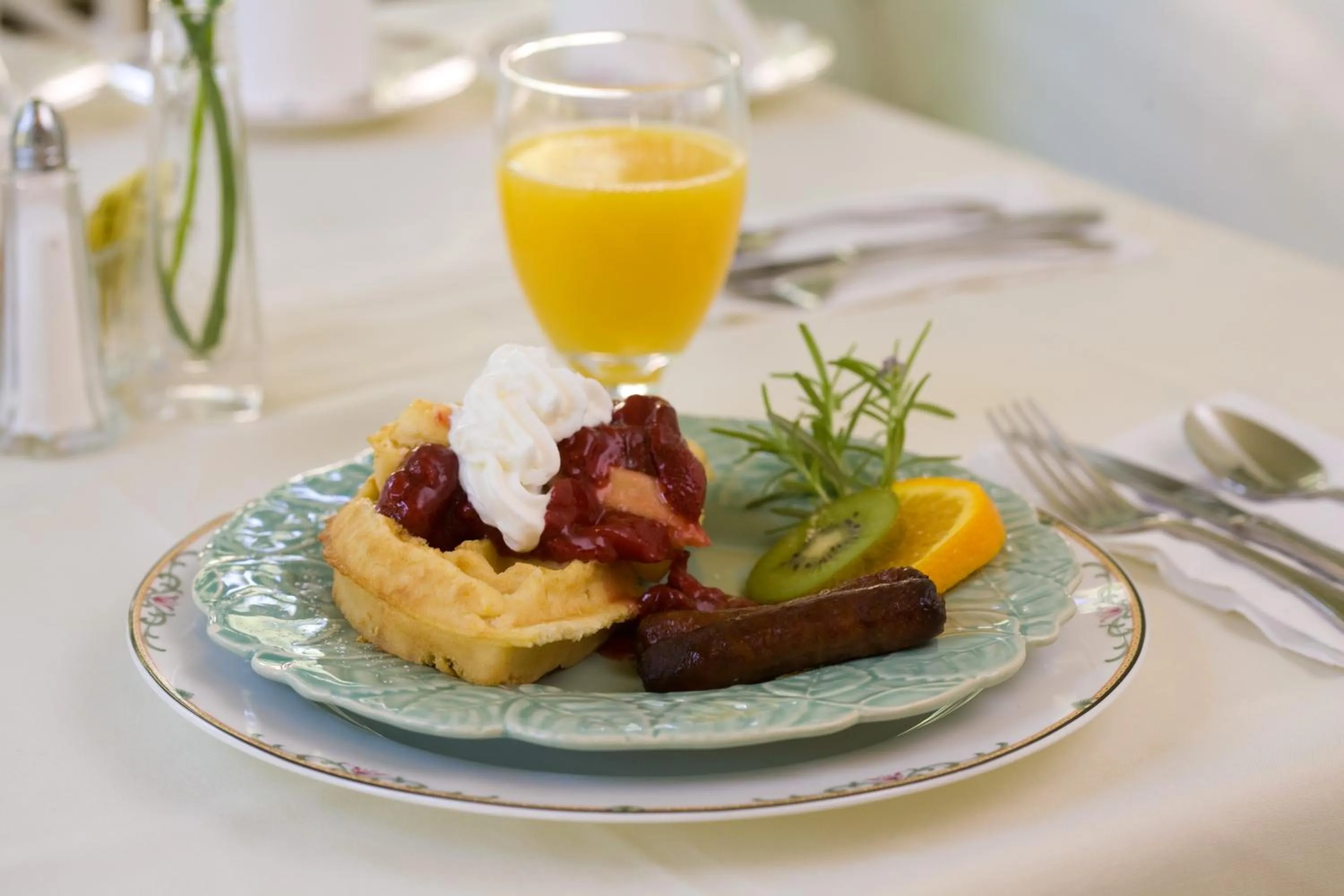 Food close-up in Maplewood Hotel