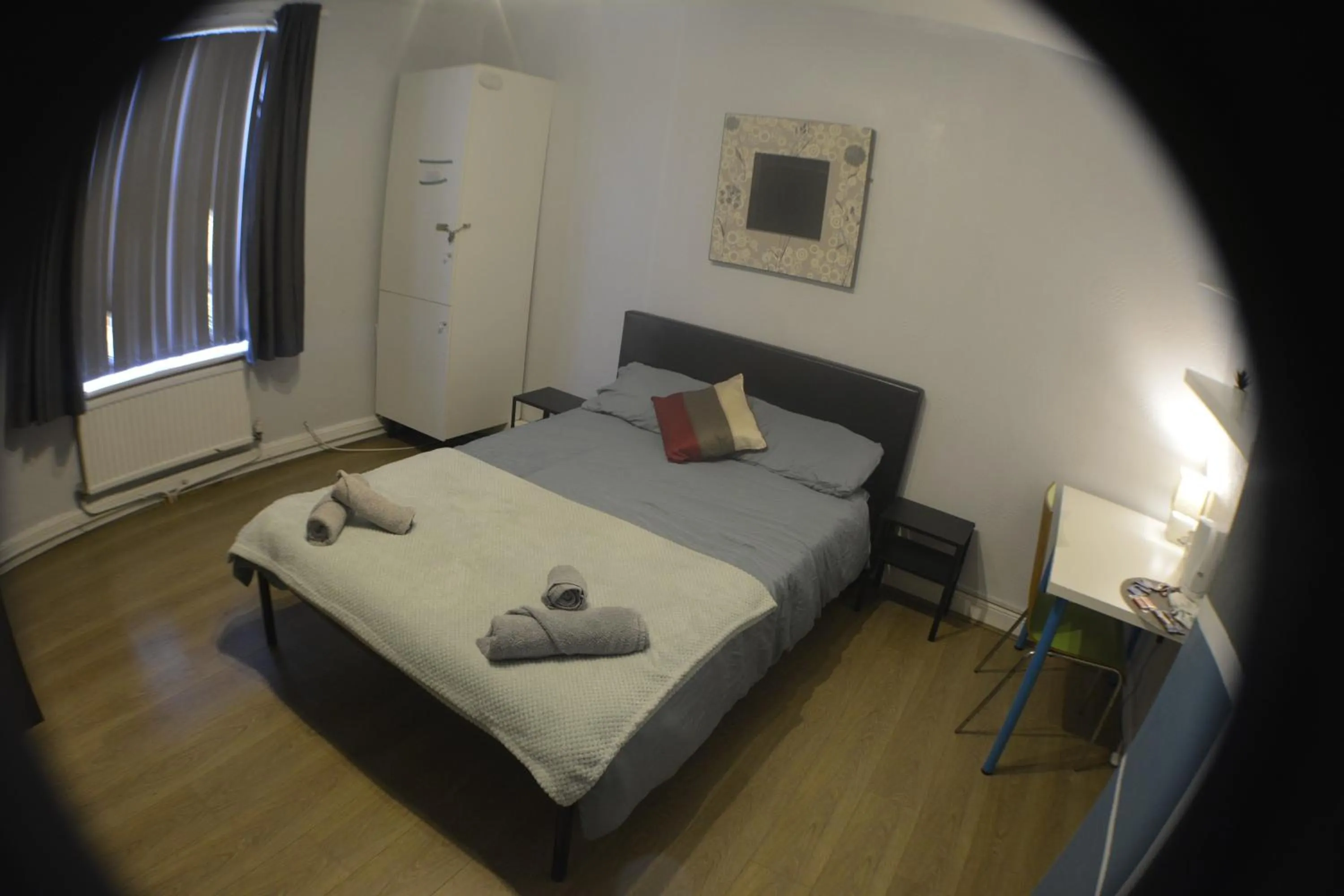 Bed in Kensington Guest House Liverpool