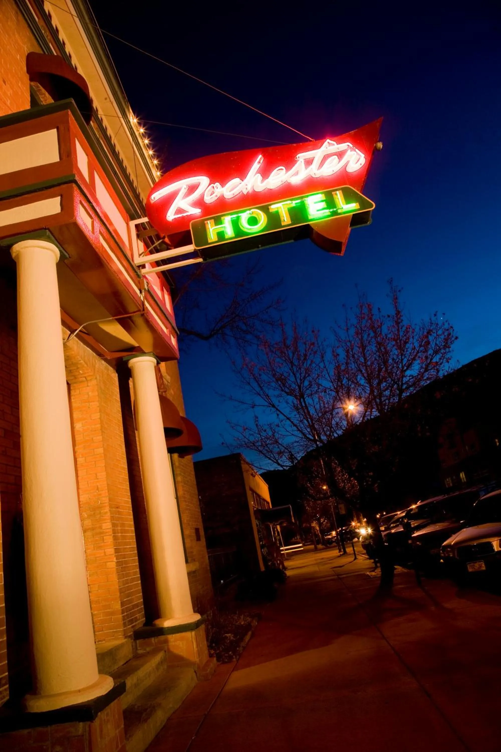 Facade/entrance in The Rochester Hotel