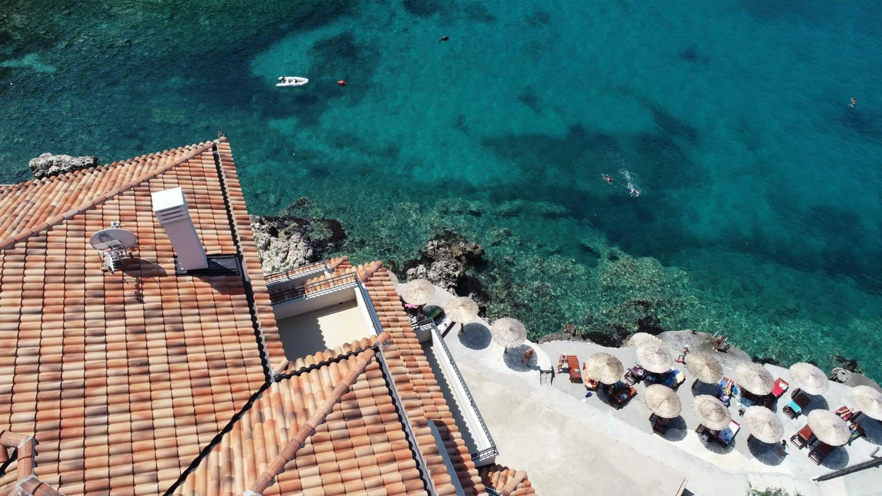 Bird's eye view in Regina del Mare