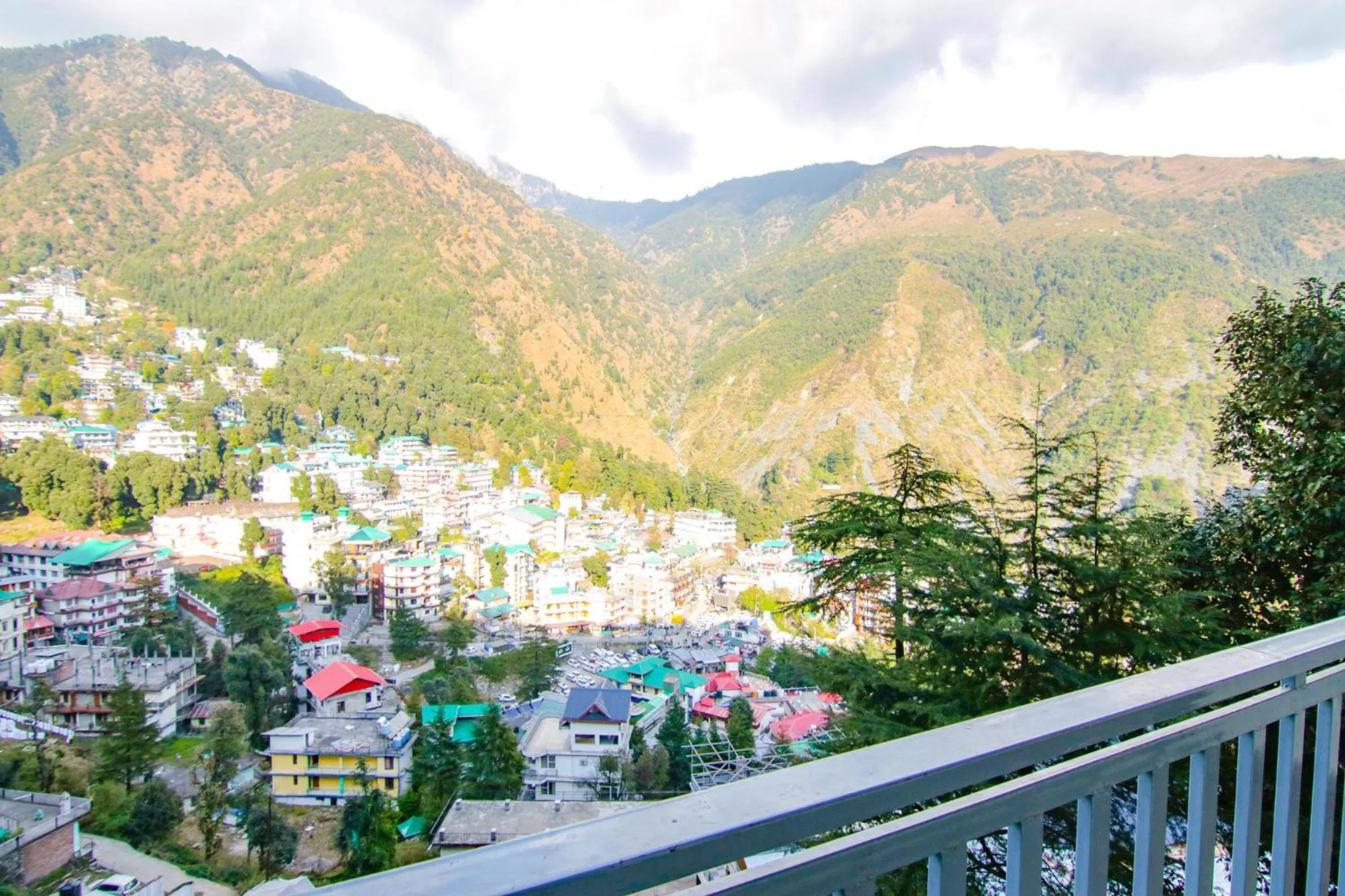 City view in White Water Inn Mcleodganj